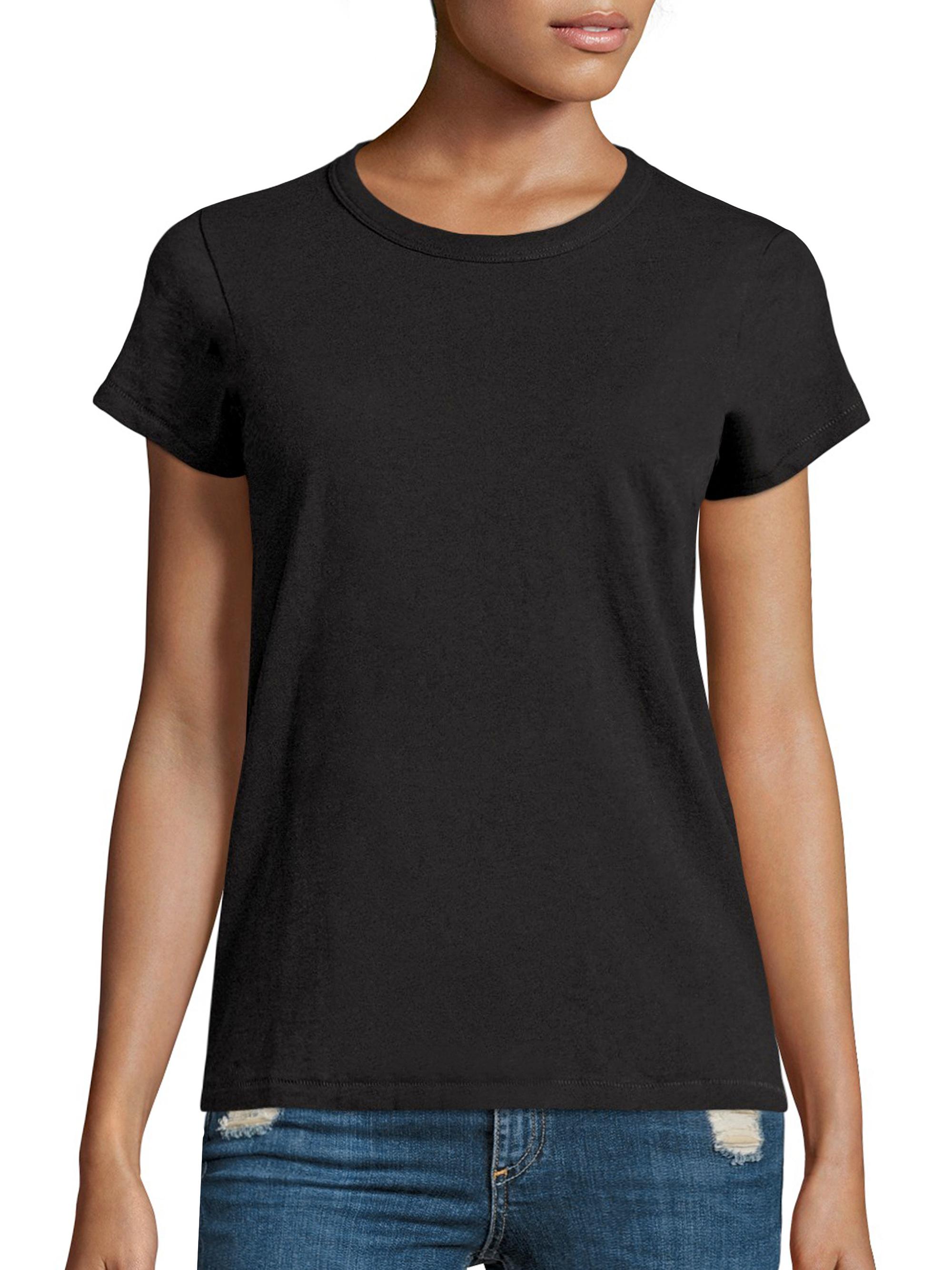 rag & bone Women's The Slub Tee - Black