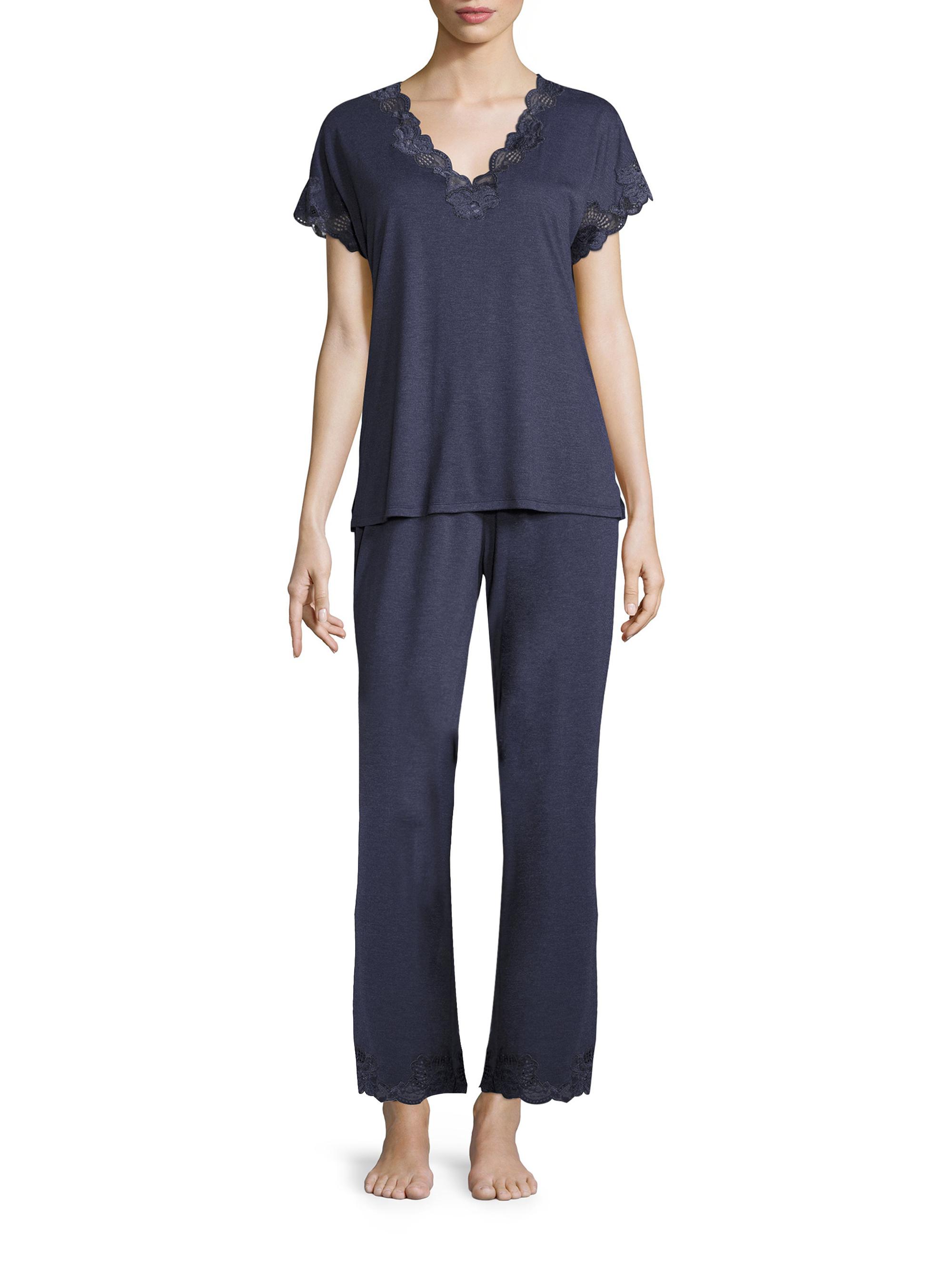 Natori Zen Floral Pajama Set | Saks Fifth Avenue