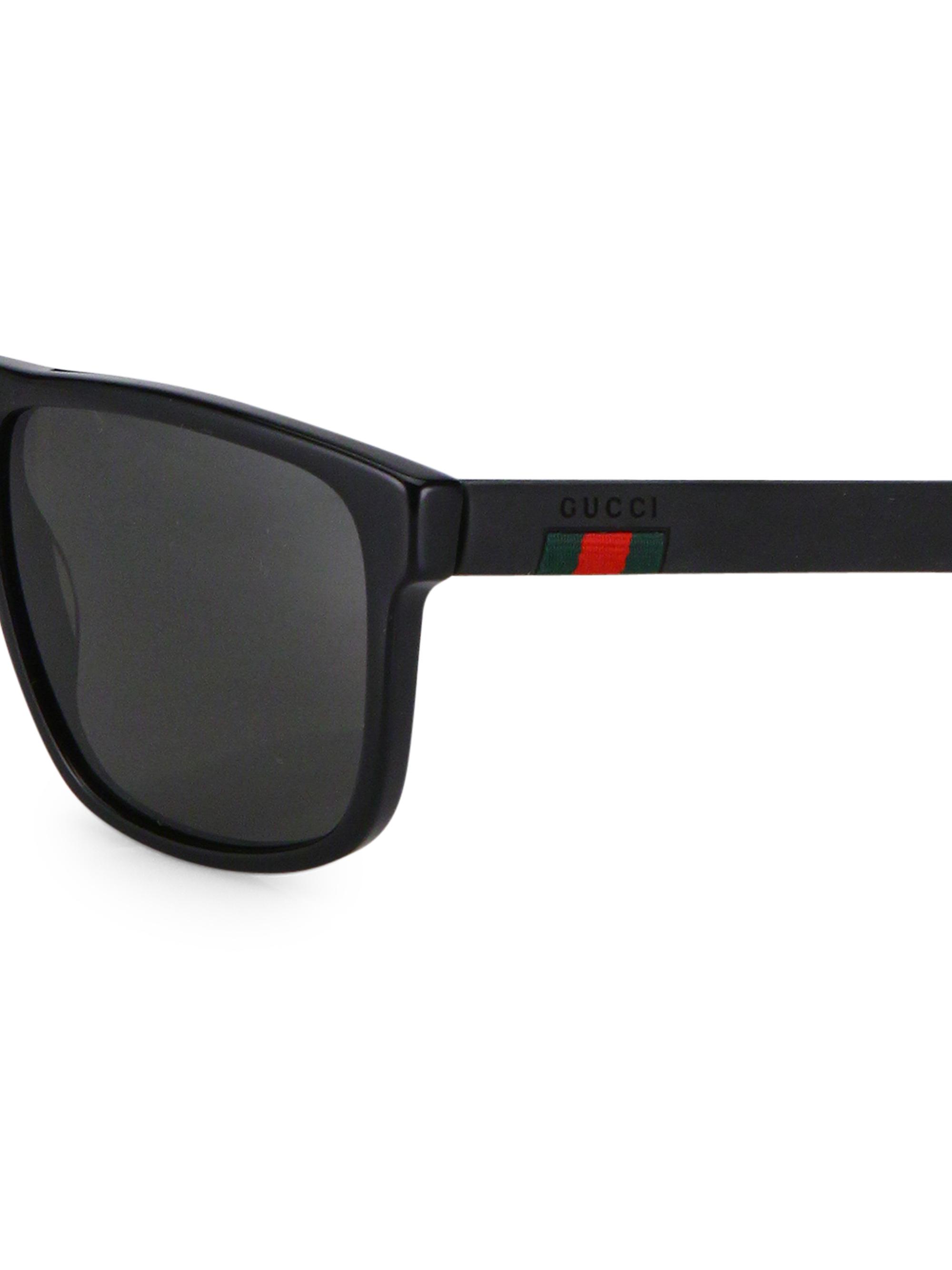 グッチ サングラス 58□14 120  GG2983 グッチ サングラス メンズ スクエア型 ブラック GUCCI GG0287S 001