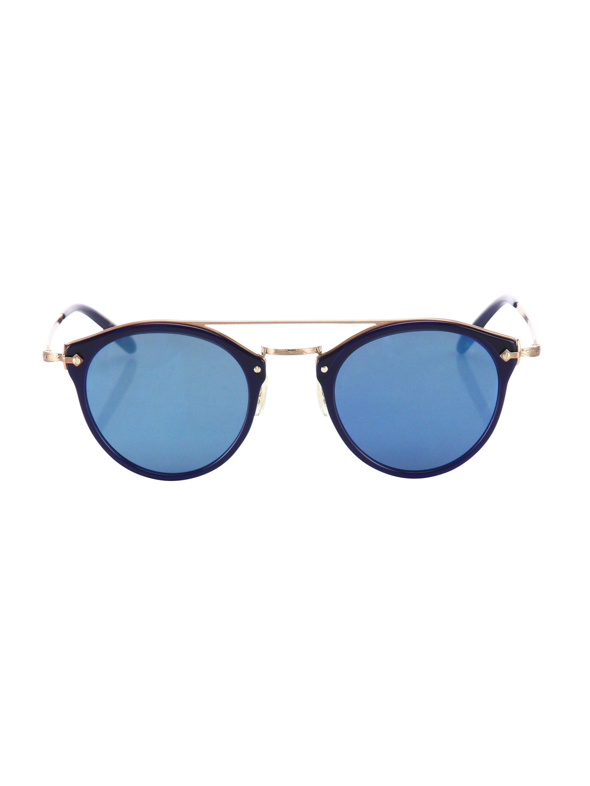Oliver Peoples Remick 50MM Round Sunglasses | Saks Fifth Avenue display picture 2