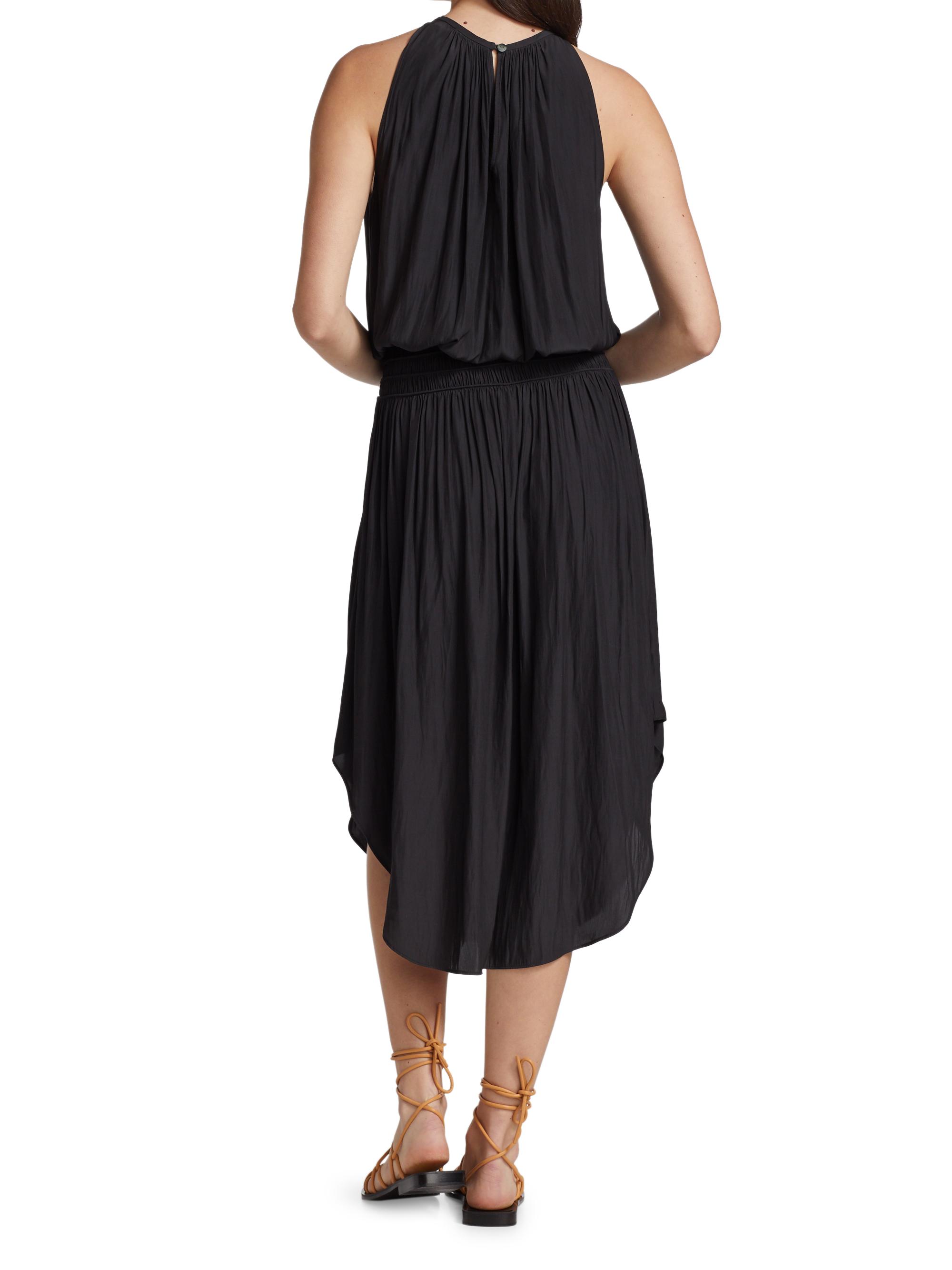 farm rio off white richelieu eyelet midi dress Off-White Richelieu V Neck Sleeveless Midi Dress