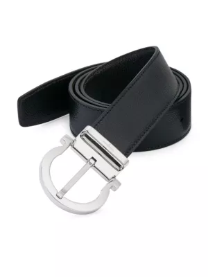 salvatore ferragamo double gancio reversible belt