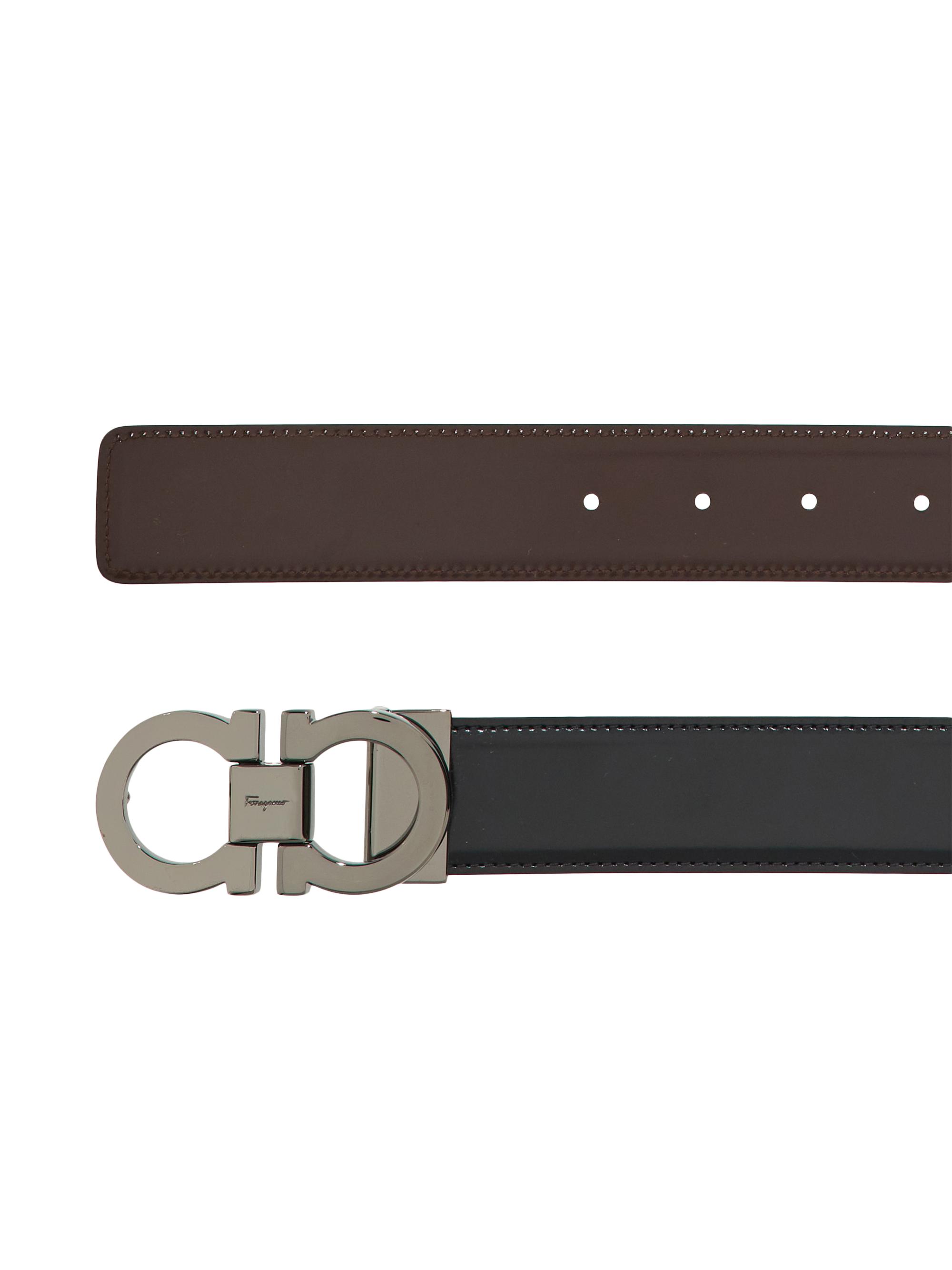 FERRAGAMO Gancini Buckle Adjustable Cut-to-Size Reversible