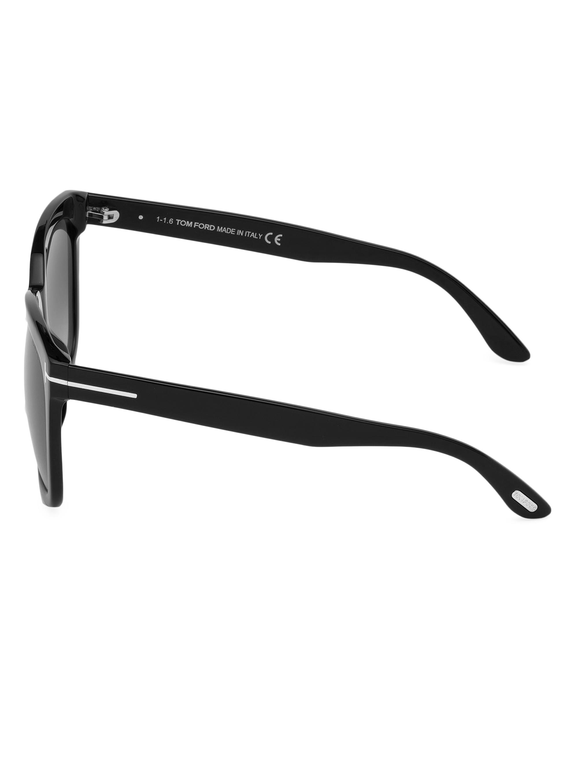 TOM FORD Amarra 55MM Square Sunglasses | Saks Fifth Avenue