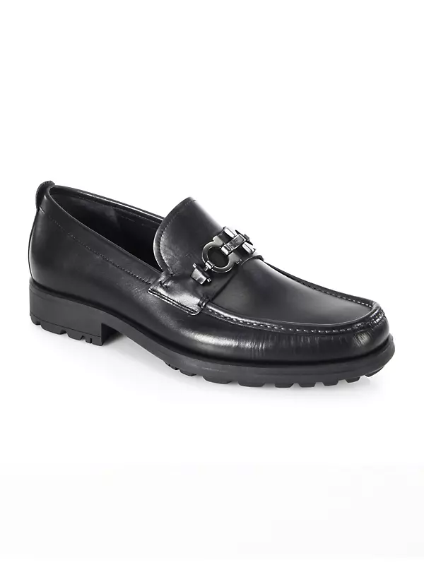Salvatore Ferragamo Mens Shoes (black, size 7)