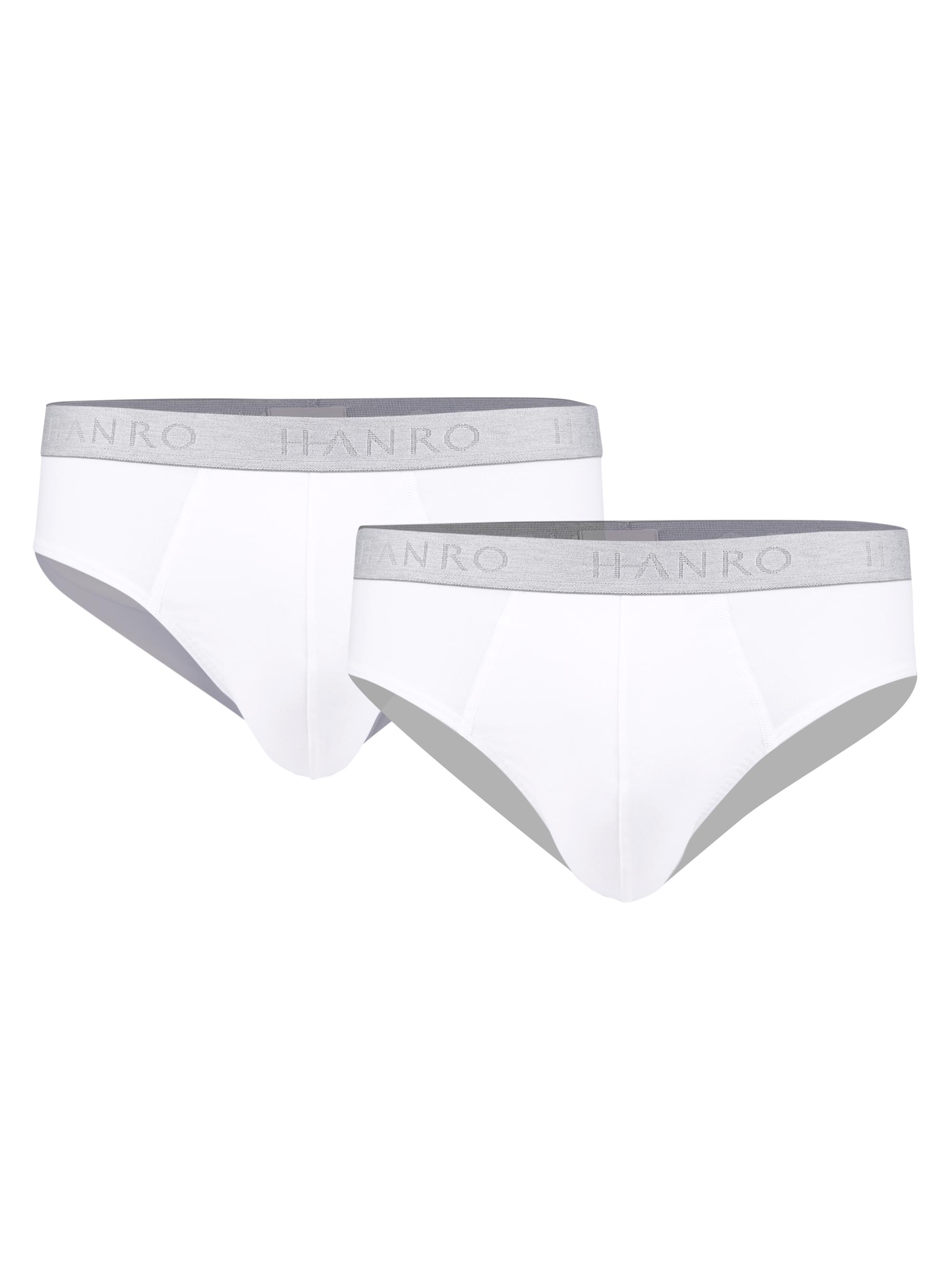 Hanro Cotton Essentials 2-Pack Briefs - White