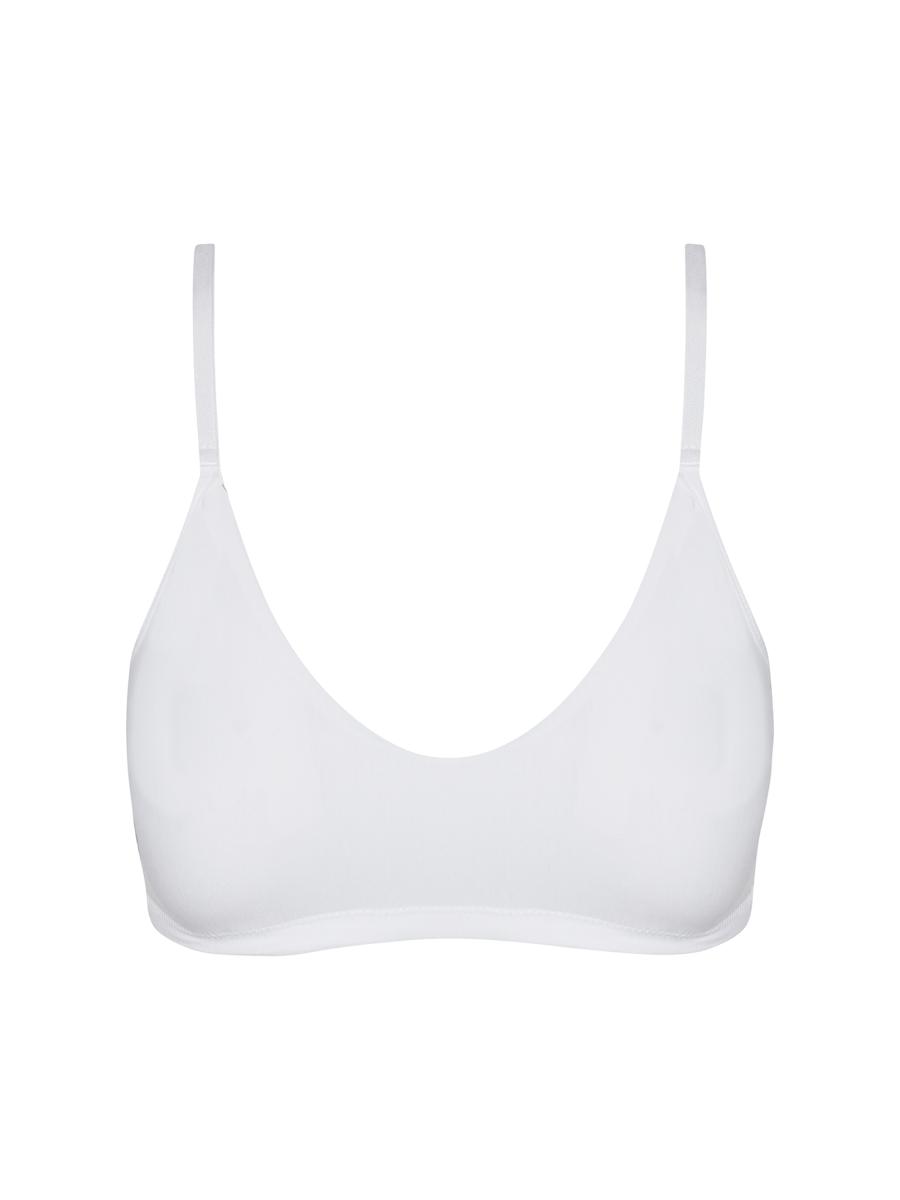 Commando Butter Bralette In White