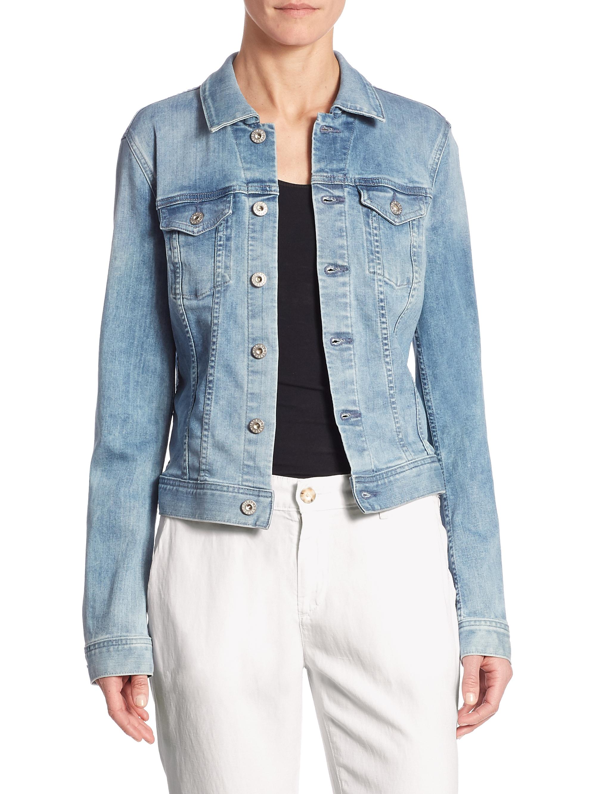 AG Jeans Women's Robyn Denim Light Wash Jacket - Streamside