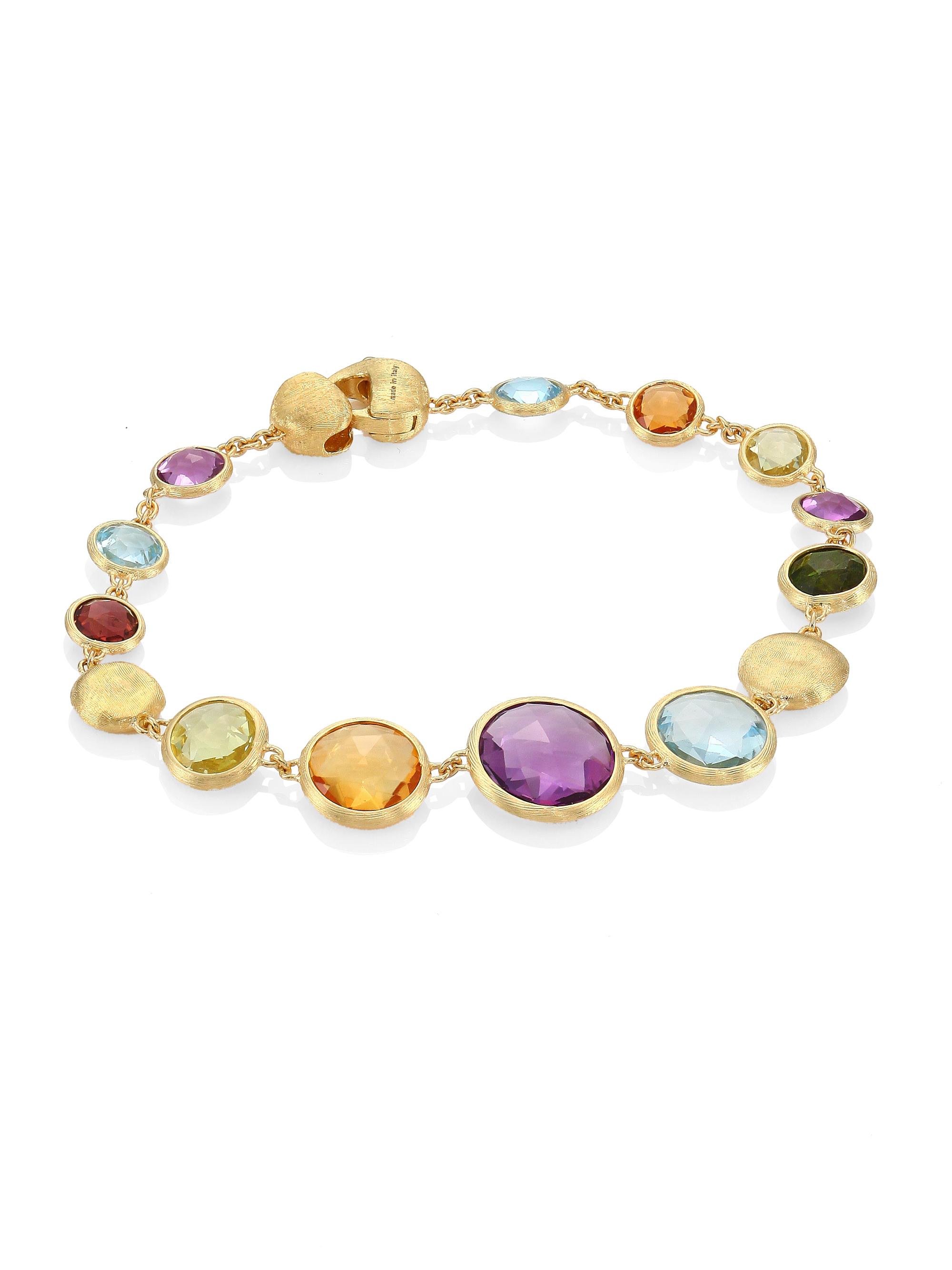 Marco Bicego Women's Jaipur Semi-Precious Multi-Stone & 18K Yellow Gold Bracelet