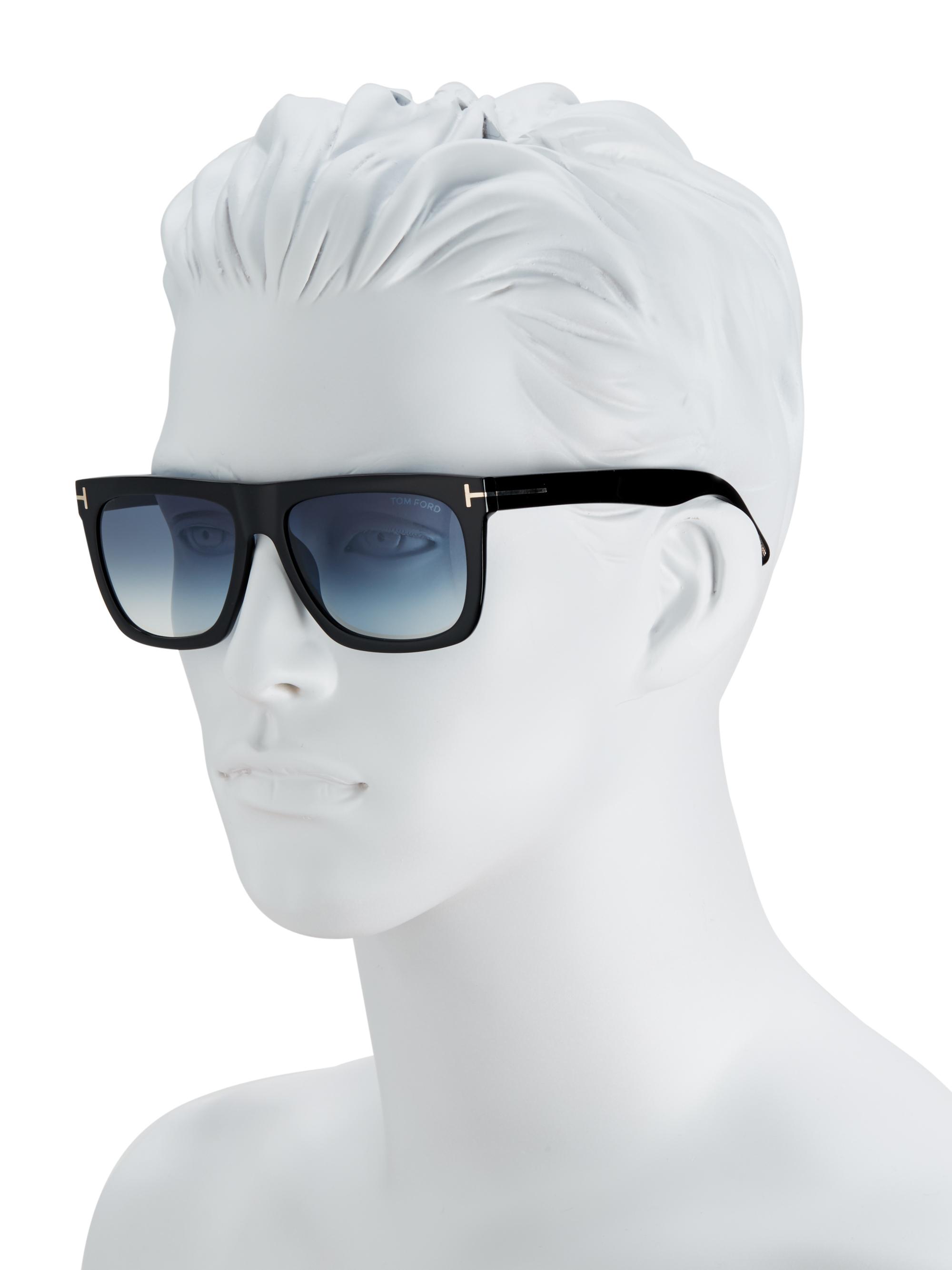 TOM FORD Morgan 57MM Soft Square Sunglasses | Saks Fifth Avenue