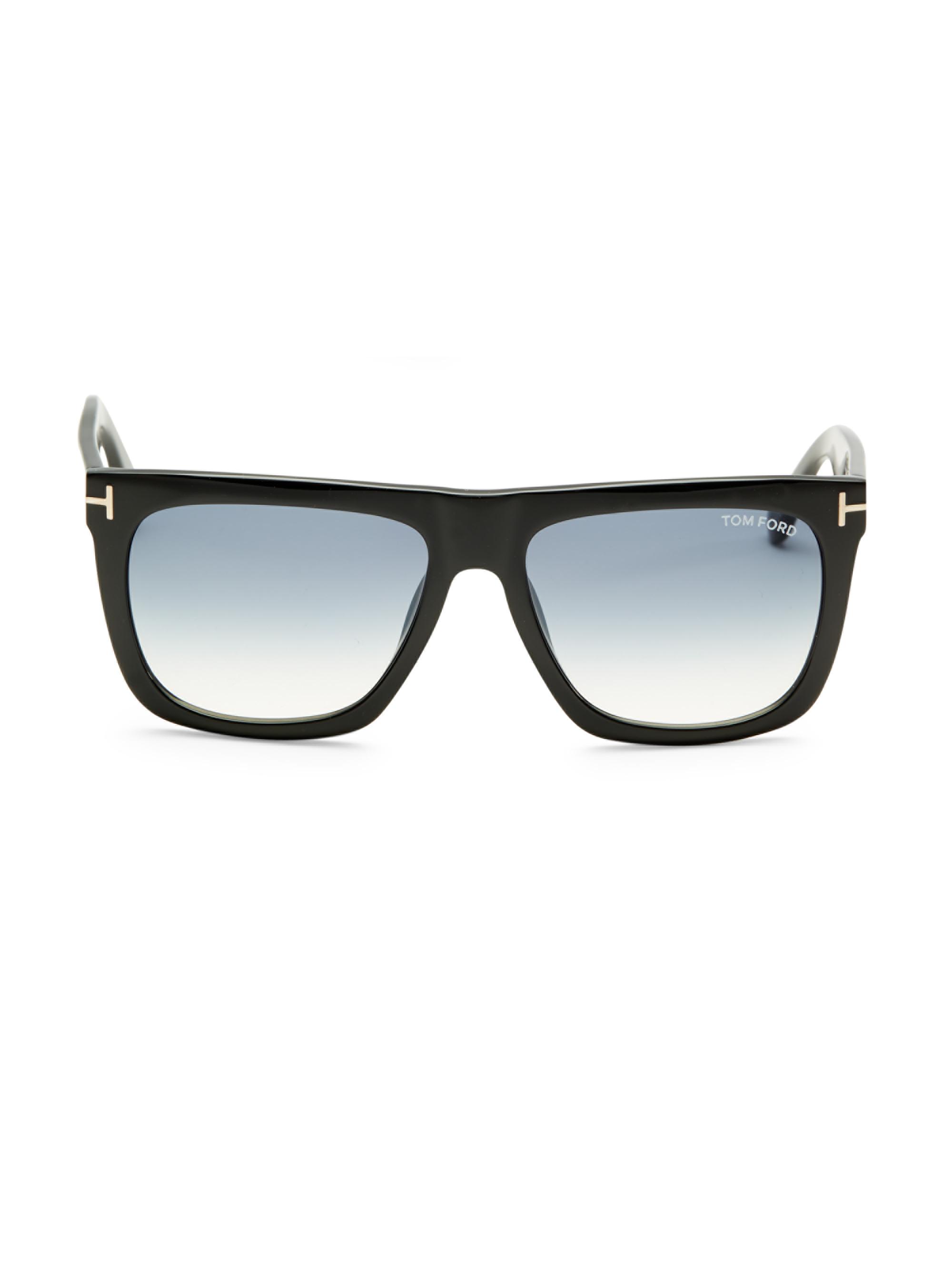 TOM FORD Morgan 57MM Soft Square Sunglasses | Saks Fifth Avenue