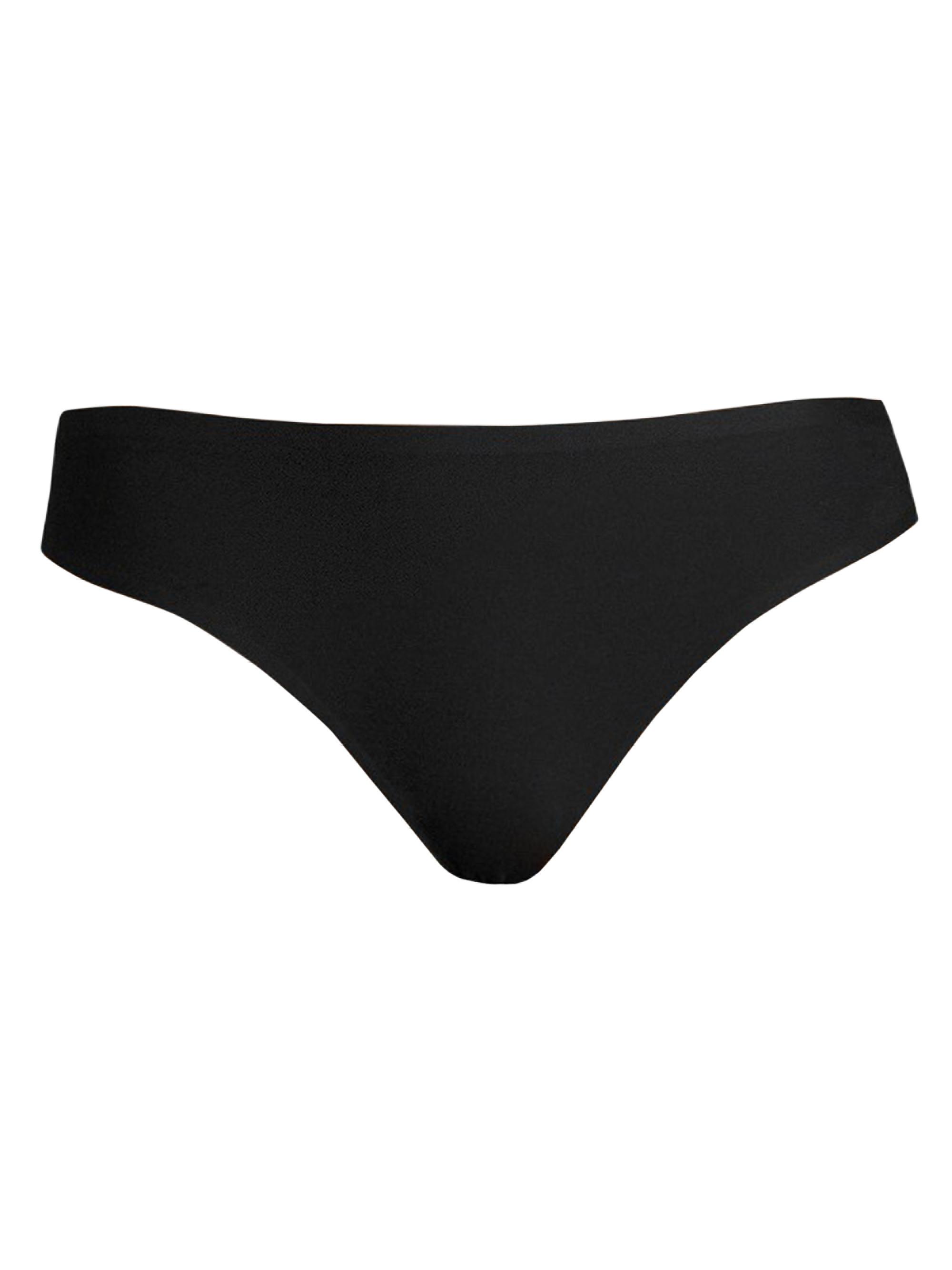 Chantelle Women's Soft Stretch Seamless Regular Rise Thong - Black