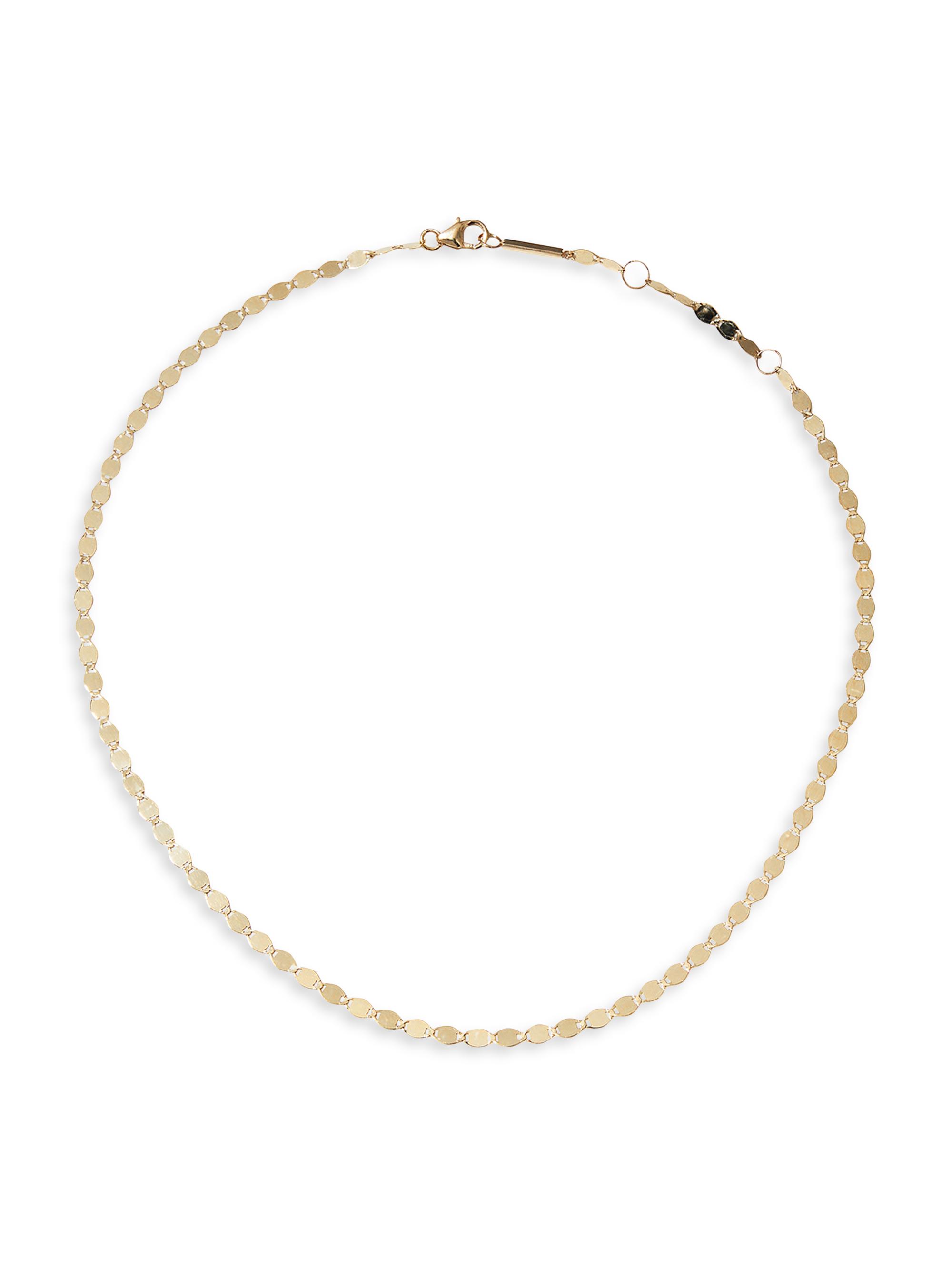 Lana Women's Nude 14K Yellow Gold Chain Choker - Gold