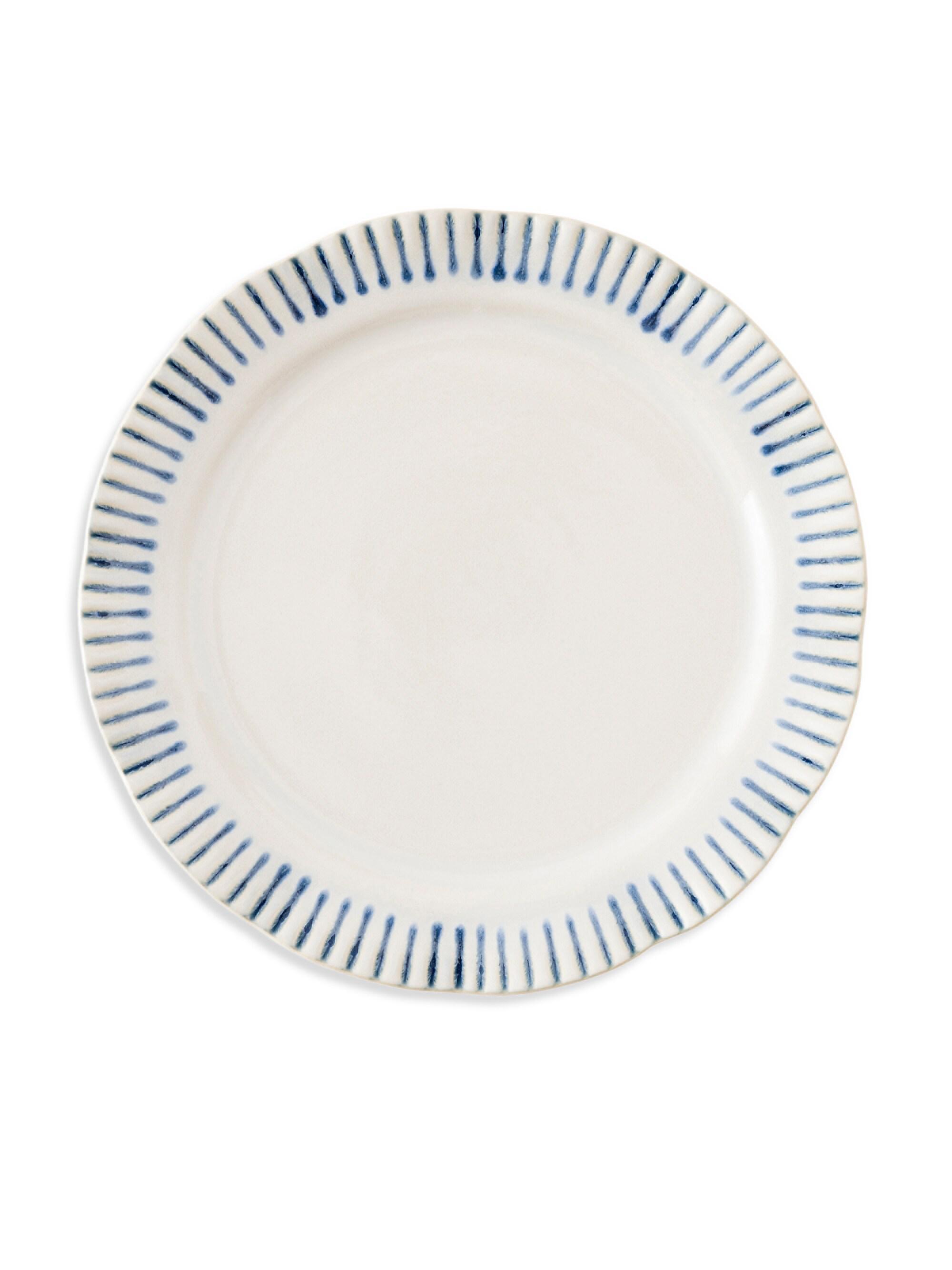 Juliska Wanderlust Sitio Stripe Dessert/Salad Plate