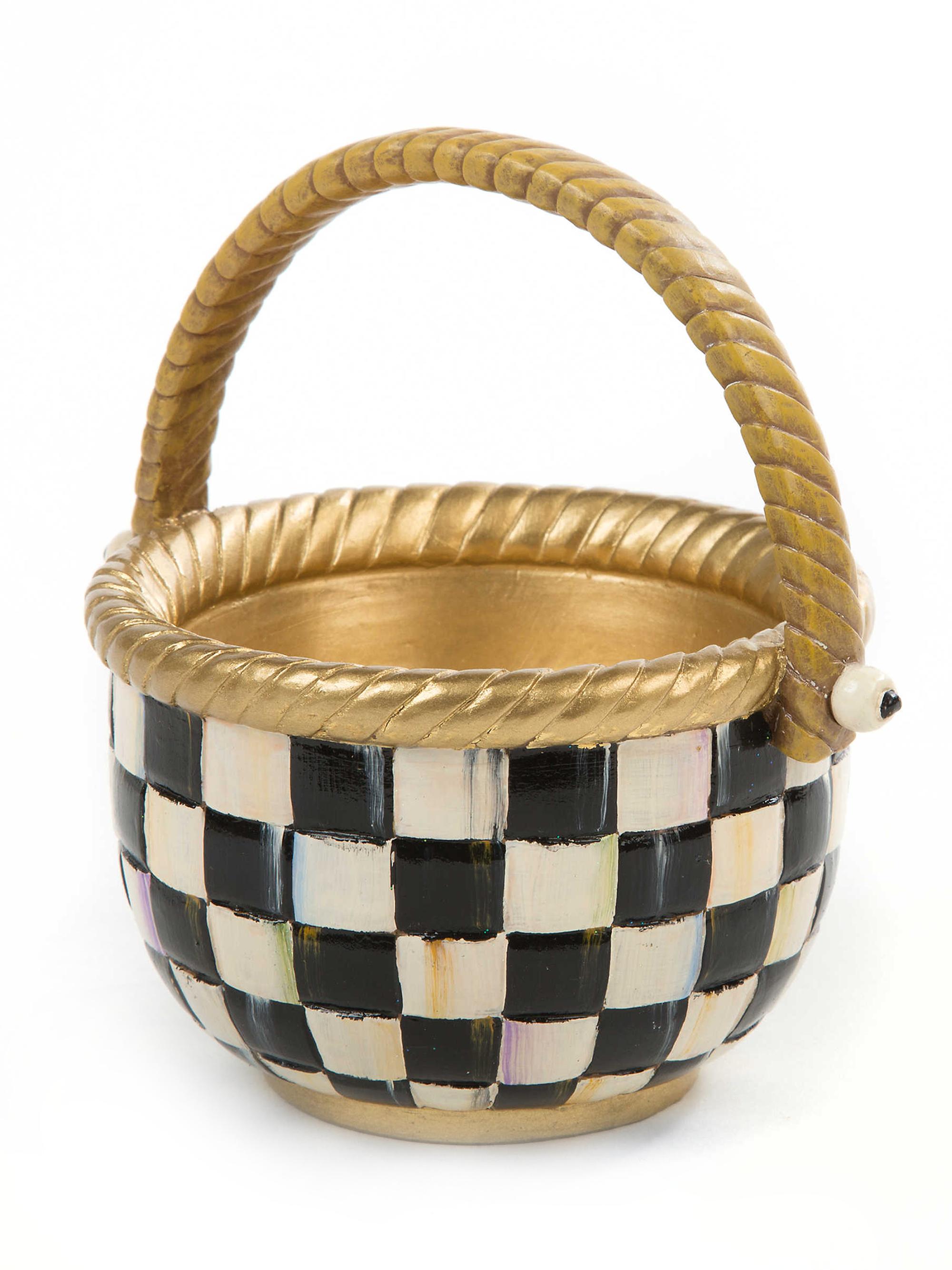 MacKenzie-Childs Courtly Check Basket