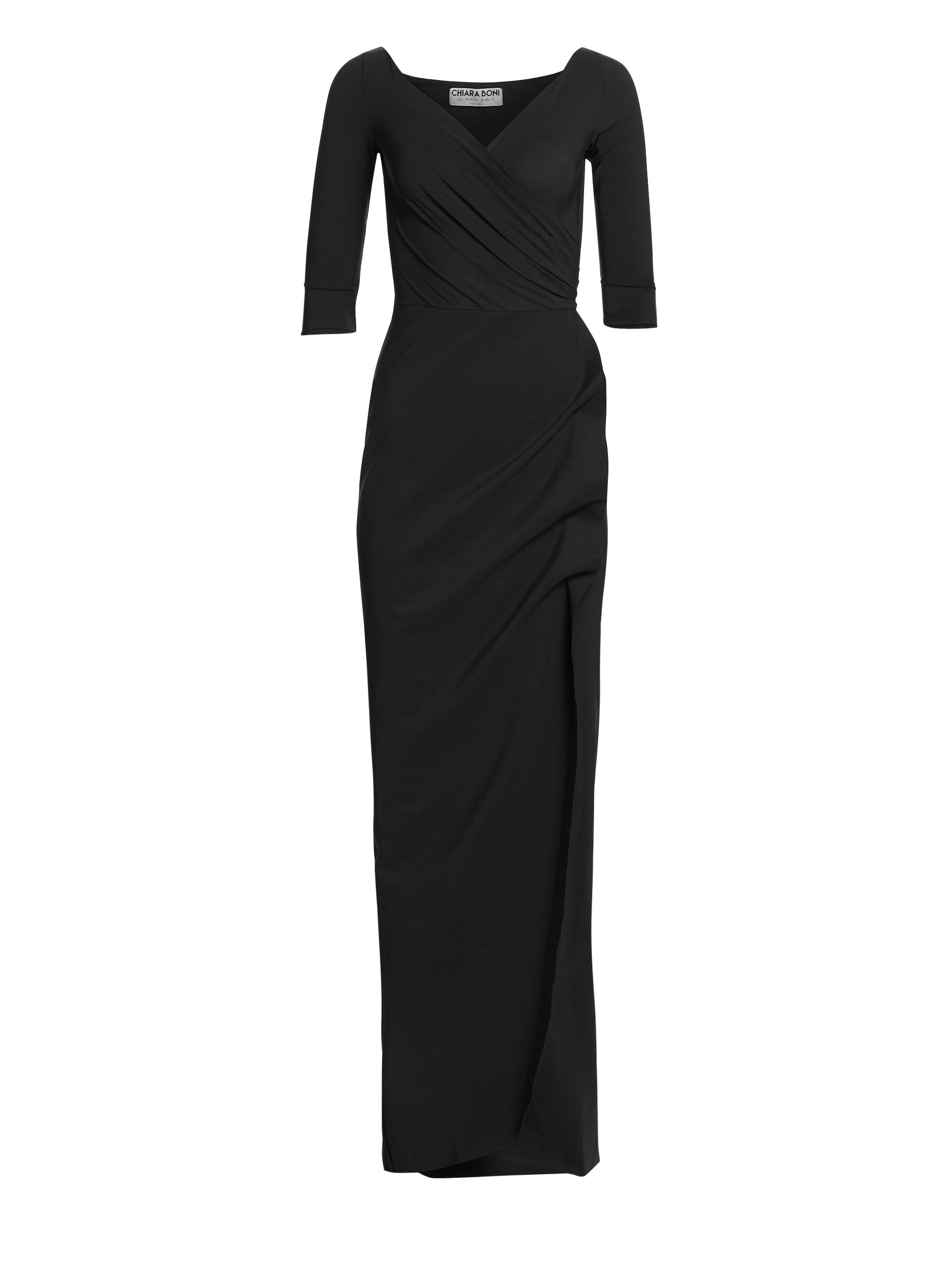 Chiara Boni La Petite Robe Women's Florien Ruched Gown - Black