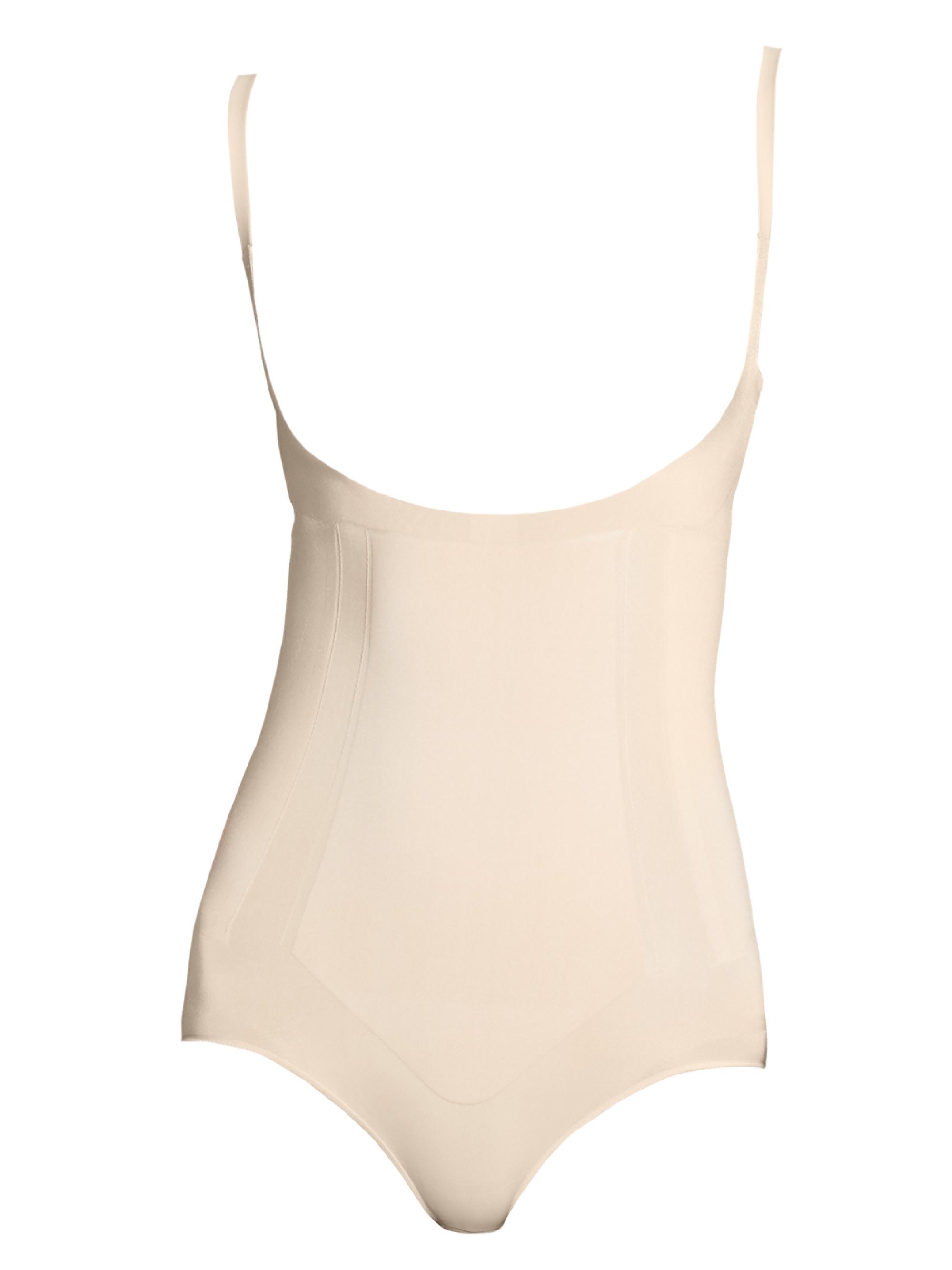 Spanx Women's Oncore Open-Bust Bodysuit - Soft Nude