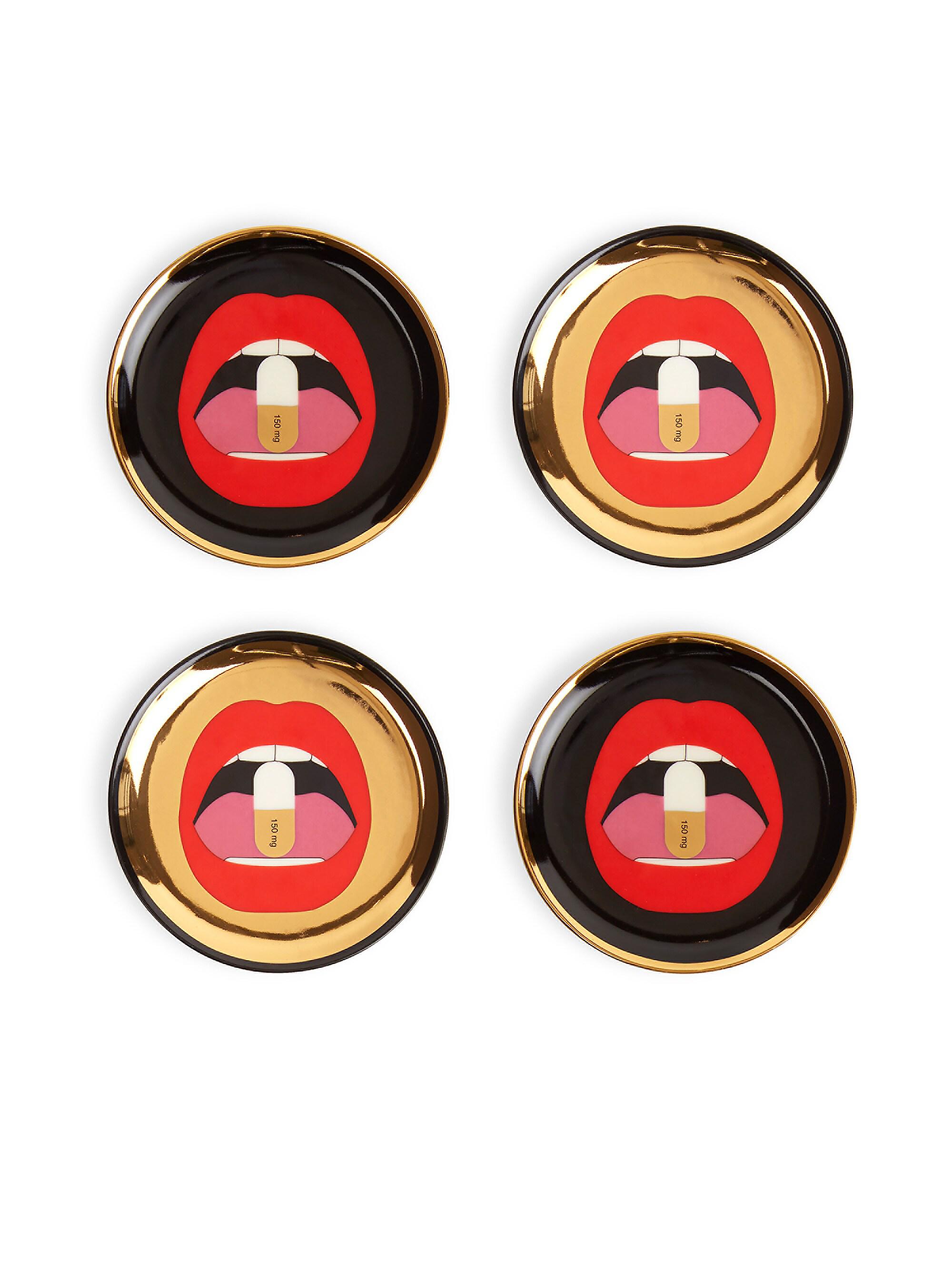 Jonathan Adler Full Dose Coasters/Set of 4