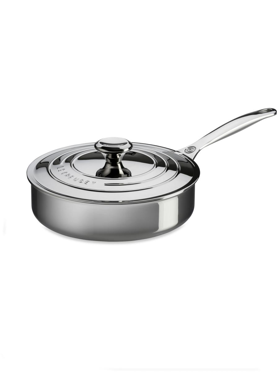 Le Creuset 3-Quart Stainless Steel Sauté Pan | Saks Fifth Avenue