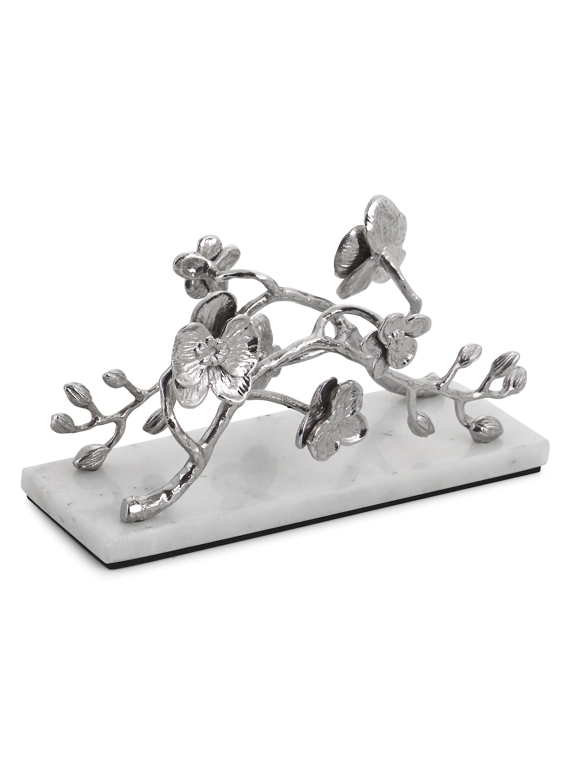 Michael Aram White Orchid Napkin Holder