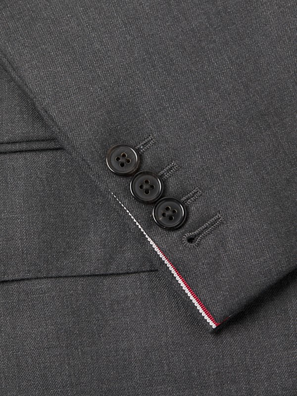 Shop Thom Browne Fit 3 Skinny Super Twill Notch Lapel Suit Shop Thom Browne Fit 3 Skinny Super Twill Notch Lapel Suit