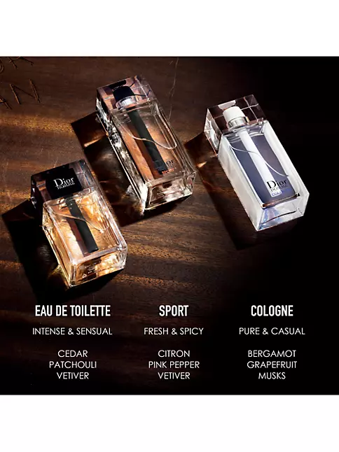 Dior - Homme Set - Limited edition-Men's Fragrance Set - Eau de Toilette, Shower Gel and Travel