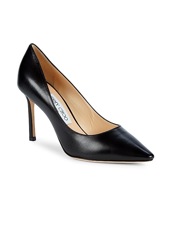Shop Jimmy Choo Romy 85MM Leather Pumps | Saks Fifth Avenue Shop Jimmy Choo Romy 85MM Leather Pumps | Saks Fifth Avenue