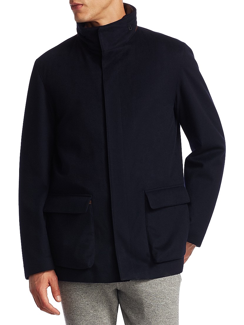 Shop Loro Piana Winter Voyager Cashmere Overcoat | Saks Shop Loro Piana Winter Voyager Cashmere Overcoat | Saks