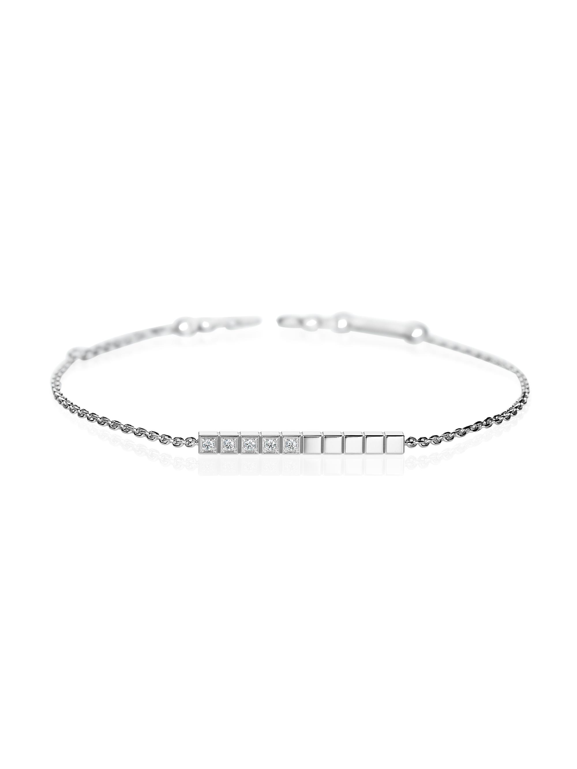 Chopard Women's Ice Cube Diamond & 18K White Gold Bracelet - White Gold
