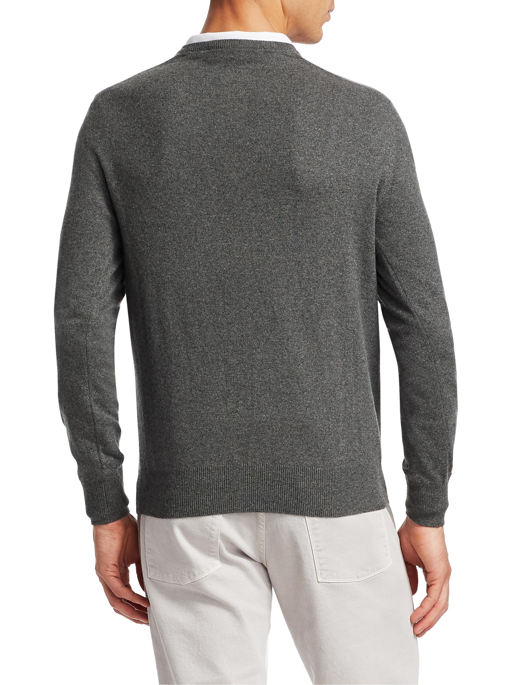 Loro Piana Scollo Cashmere V-Neck Sweater | Saks Fifth Avenue