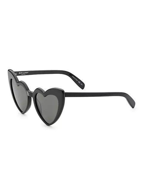 New Wave Loulou 54MM Heart Sunglasses