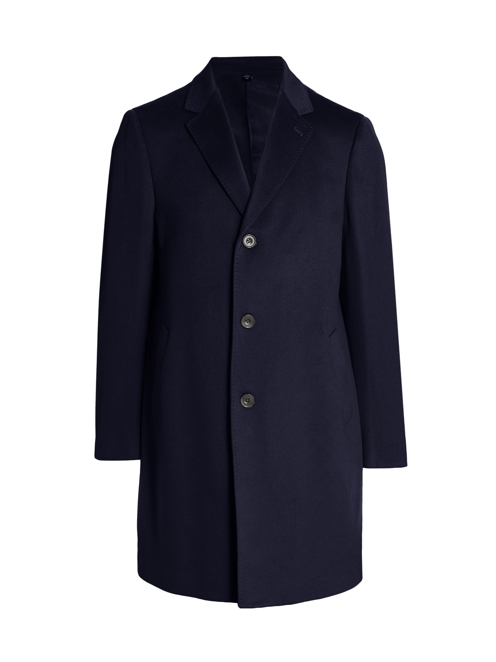 Saks Fifth Avenue　100%カシミヤ　オーバーコート Men's Saks Fifth Avenue Designer Peacoats, Overcoats
