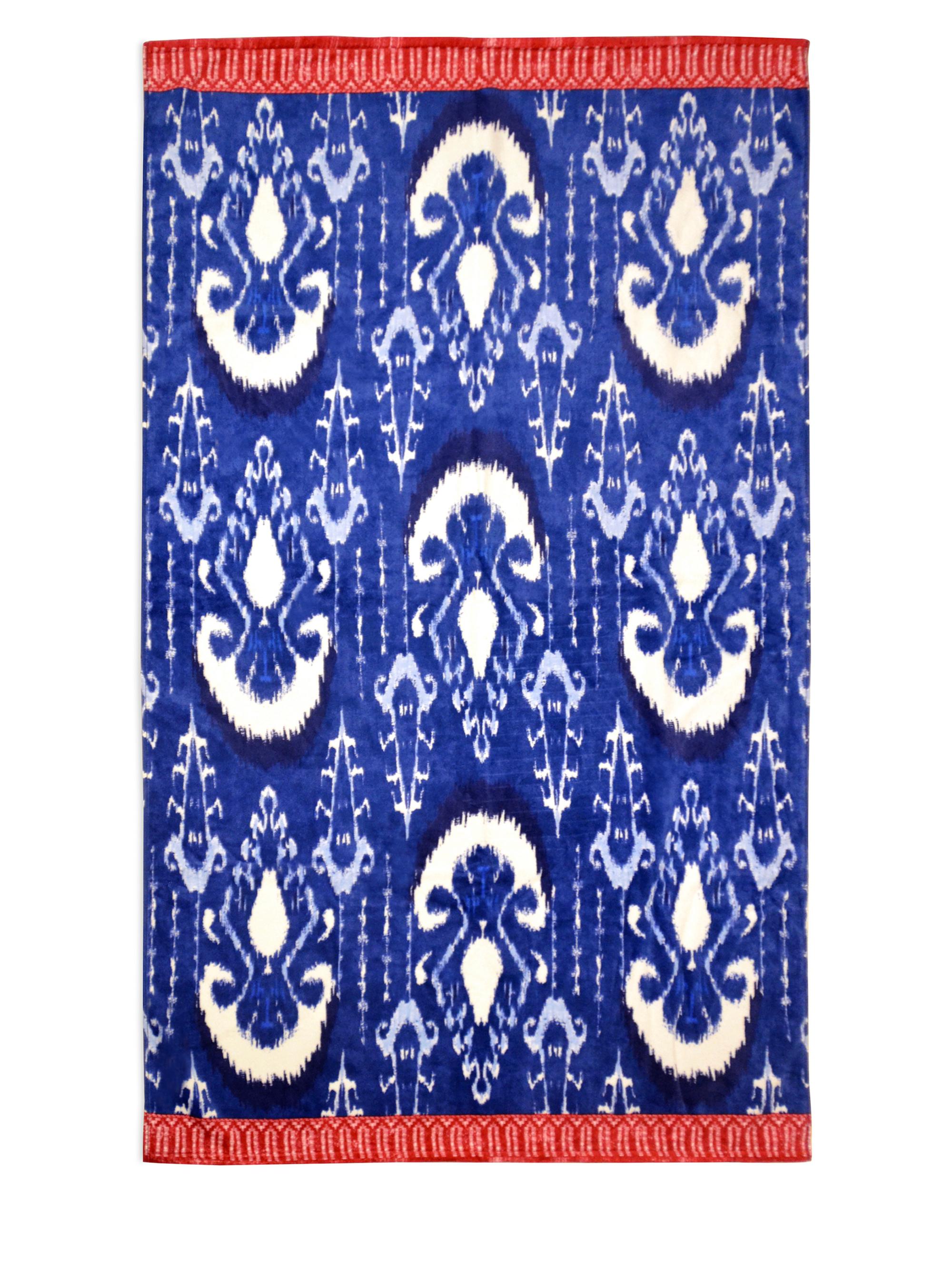 John Robshaw Vaya Cotton Resort Towel - Indigo - Women's Home