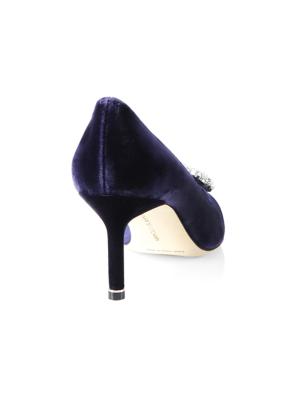 70mm Hangisi Velvet Pumps