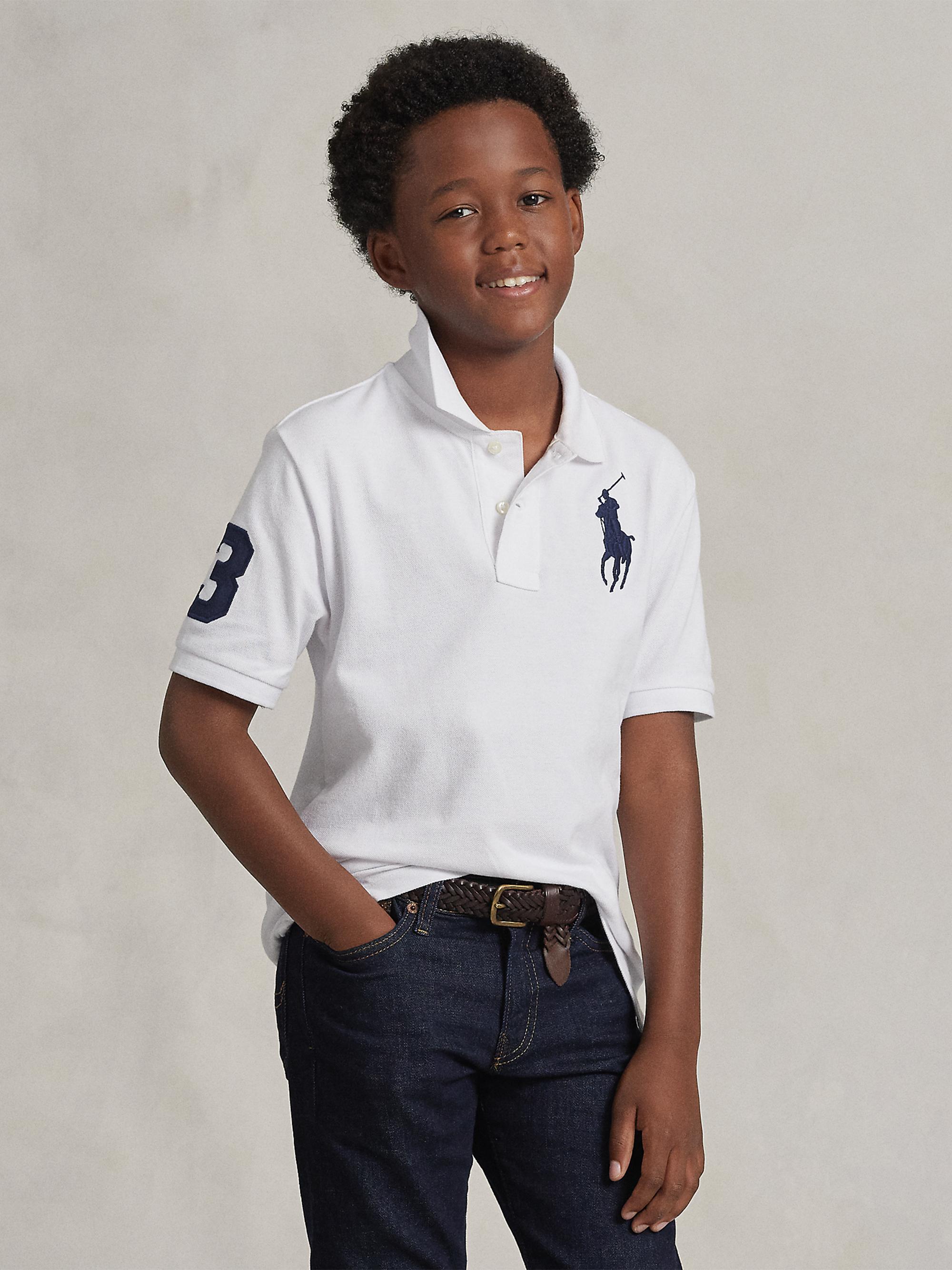 Polo Ralph Lauren ​Big Pony Cotton Mesh Polo | Saks Fifth Avenue