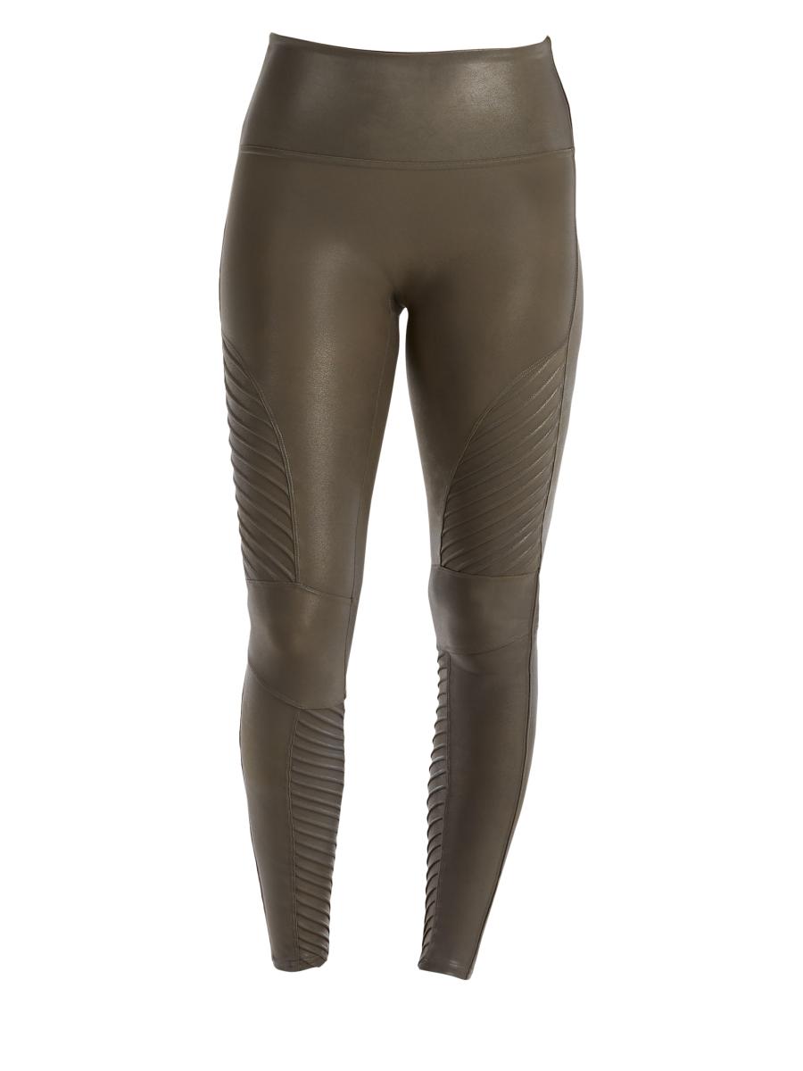★3-7日着/追跡&関税込【SPANX】Faux Leather Moto Legging Spanx Faux Leather Moto Leggings | Saks Fifth Avenue
