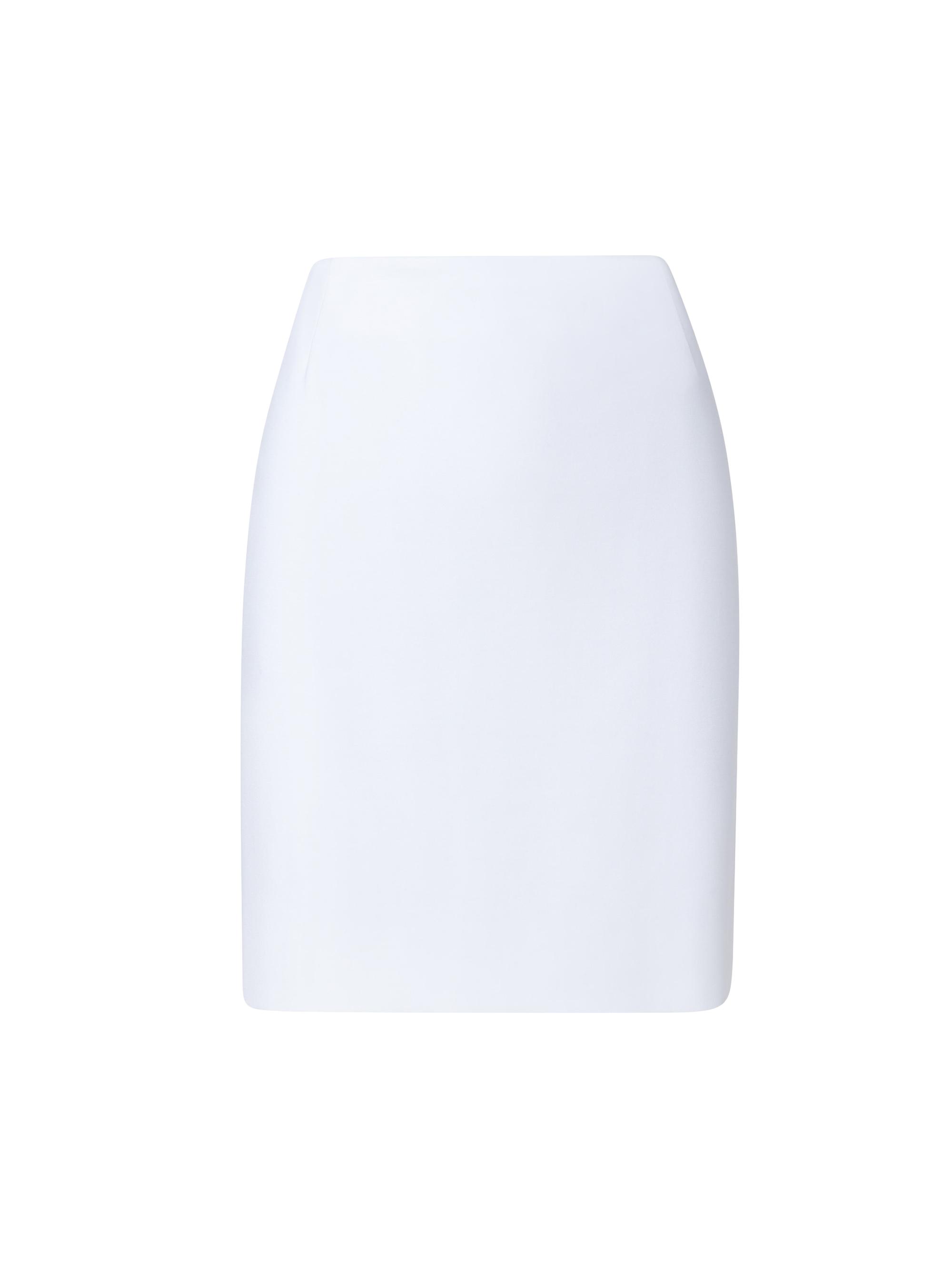 Akris punto Women's Jersey Mini Skirt - Cream