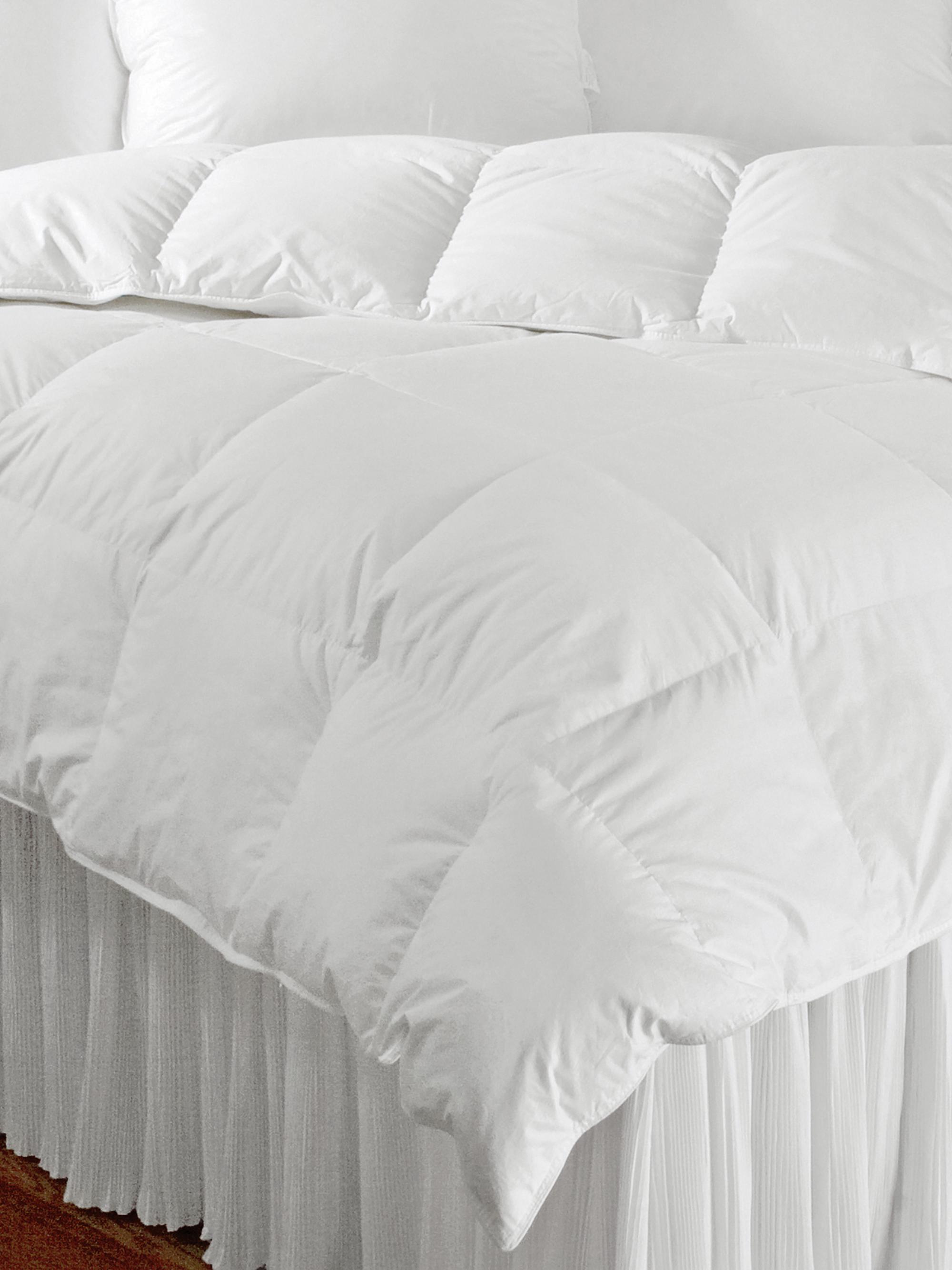 DownTown Company Villa Year Round Cotton European White Down Filled Comforter - White King