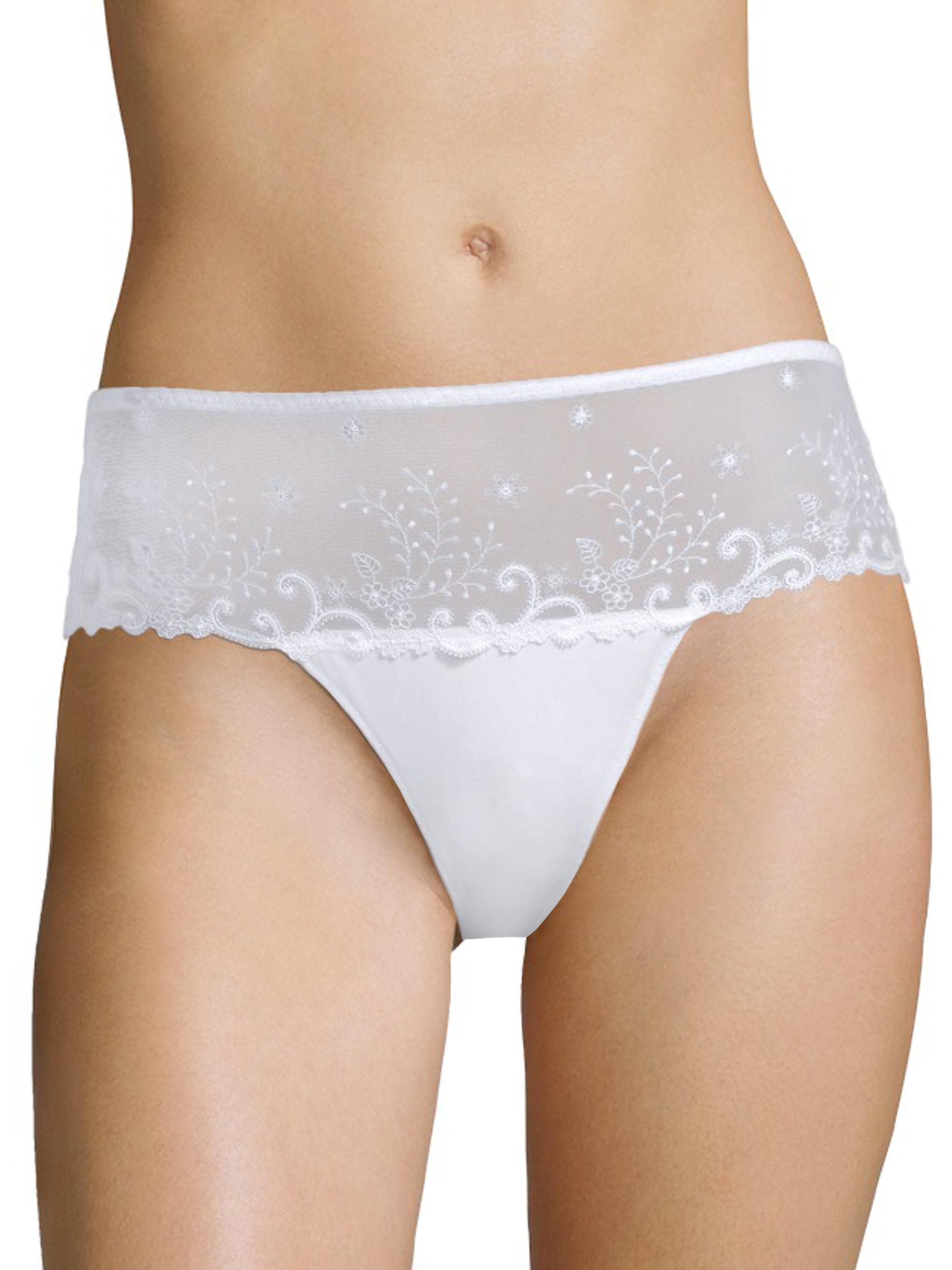Simone Pérèle Women's Eden Floral Lace Panties - White