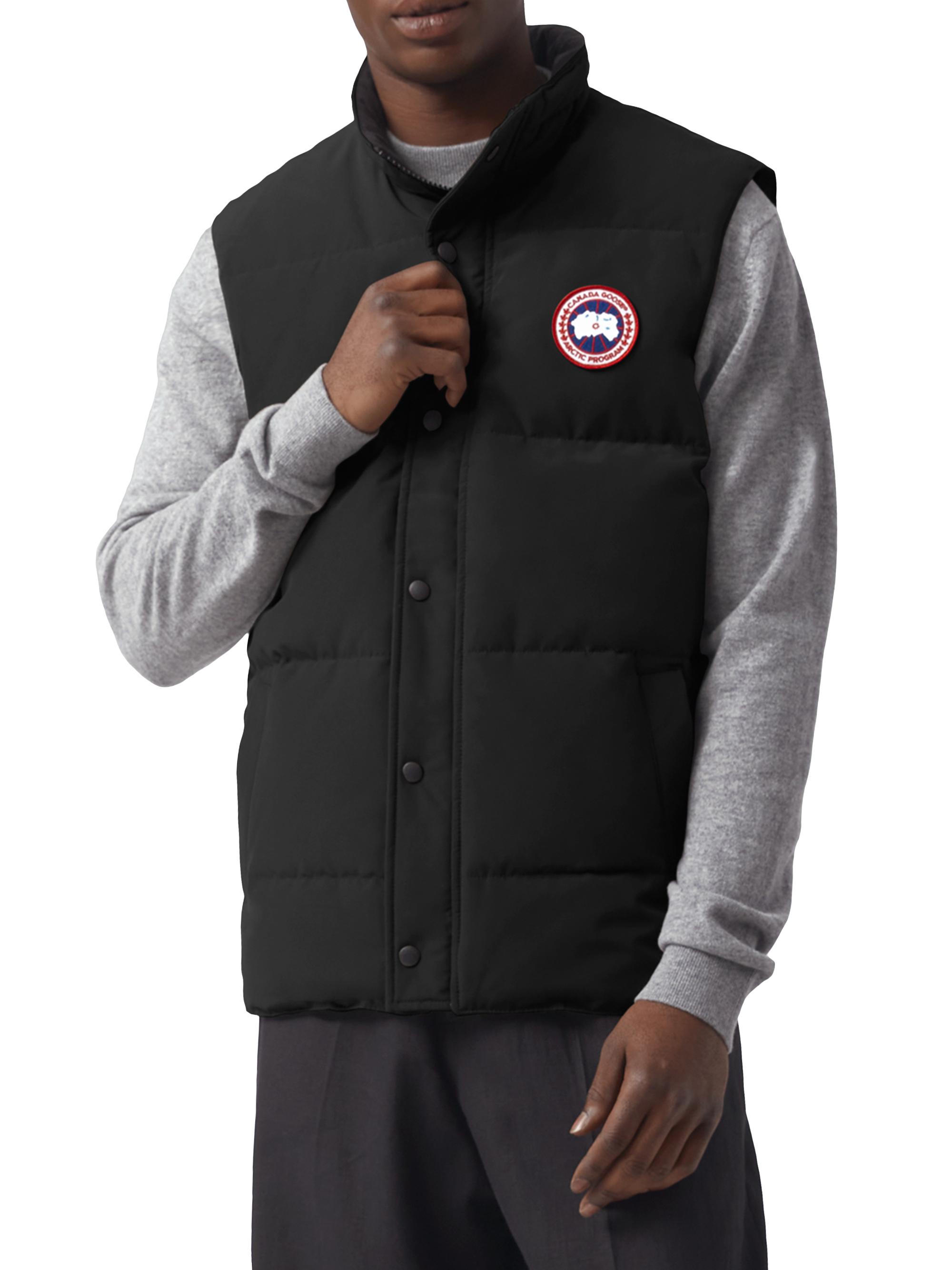 Garson Vest ブラック　S Garson Vest Black Label | Canada Goose US