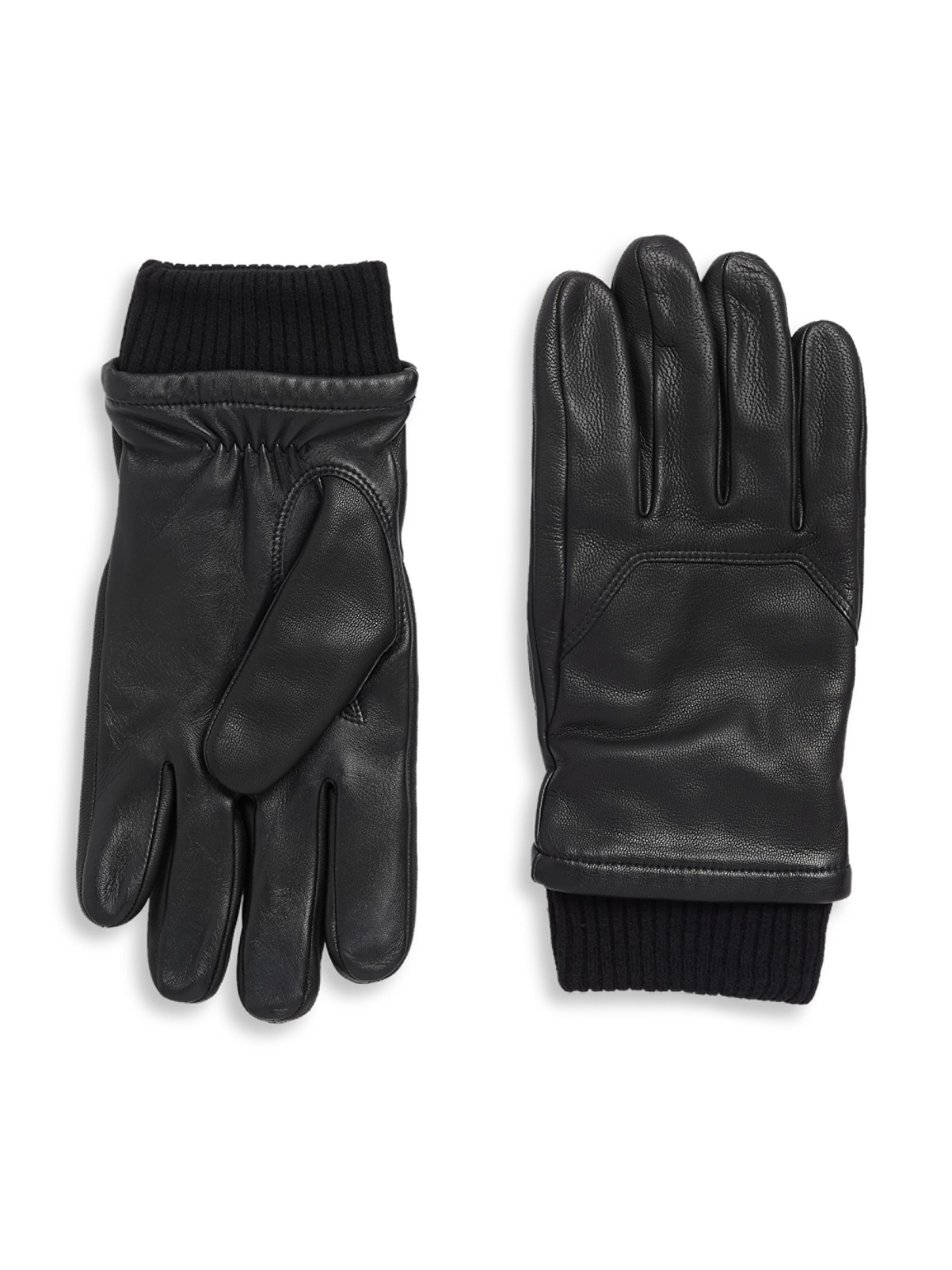 Sacai Sacai x Carhartt WIP Wool-Blend Rib-Knit Gloves | Saks Fifth
