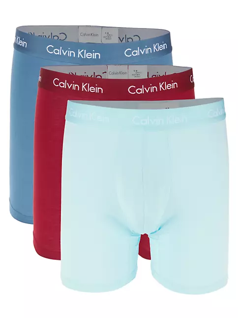 CALVIN KLEIN UNDERWEAR - Set of three boxers with logo