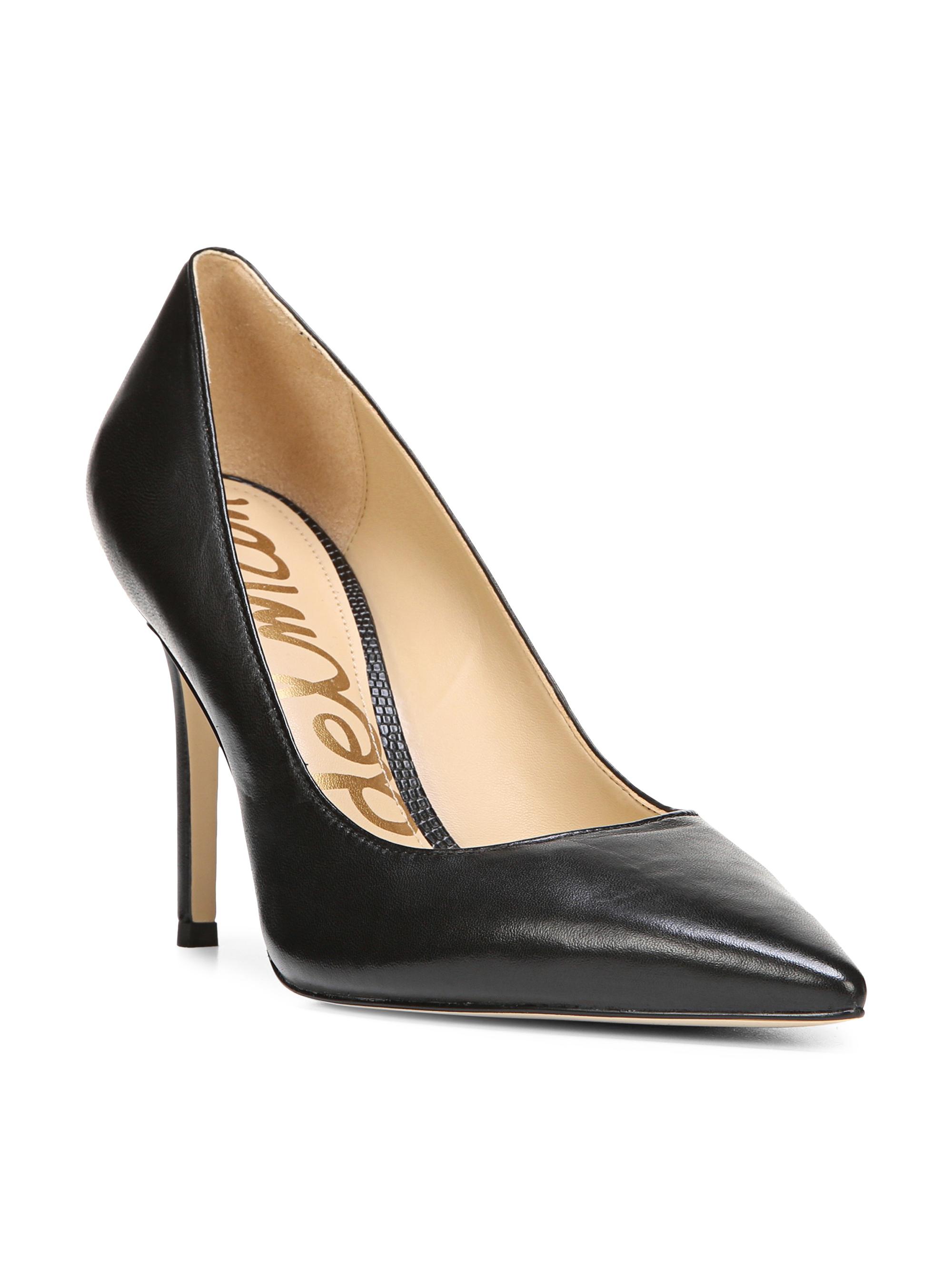 Sam Edelman Women's Hazel Leather Pumps - Black