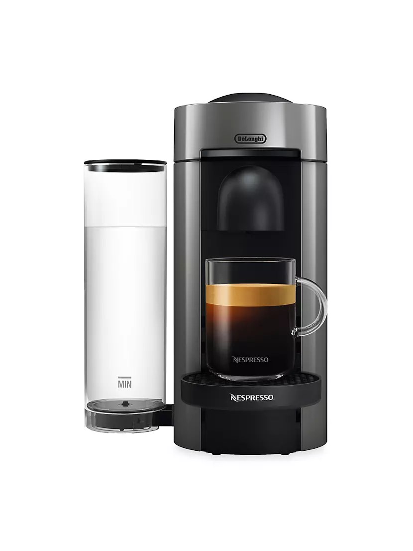 Nespresso Vertuo Plus Deluxe Coffee & Espresso Machine with Aeroccino Milk  Frother by Delonghi