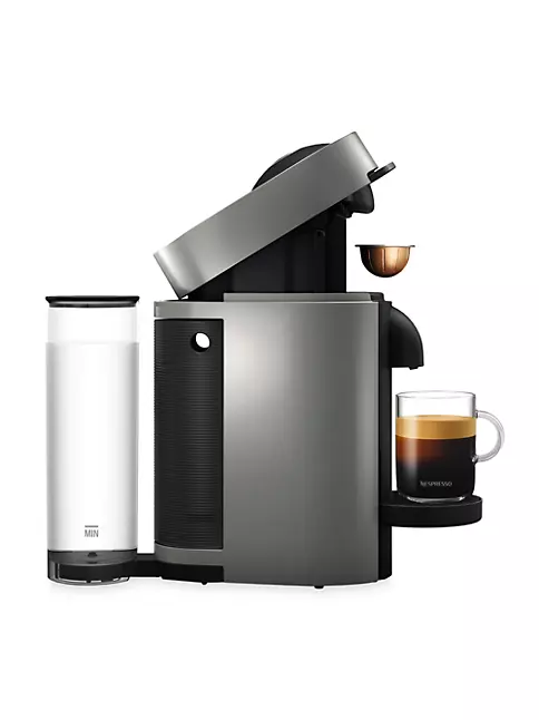 Nespresso VertuoPlus Deluxe Coffee & Espresso Machine with Aeroccino Milk  Frother