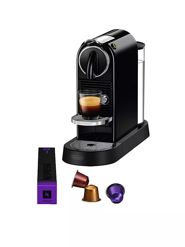 NESPRESSO ESSENZA MINI COFFEE MACHINE BLACK NESPRESSO WARRANTY, Over 90  sold