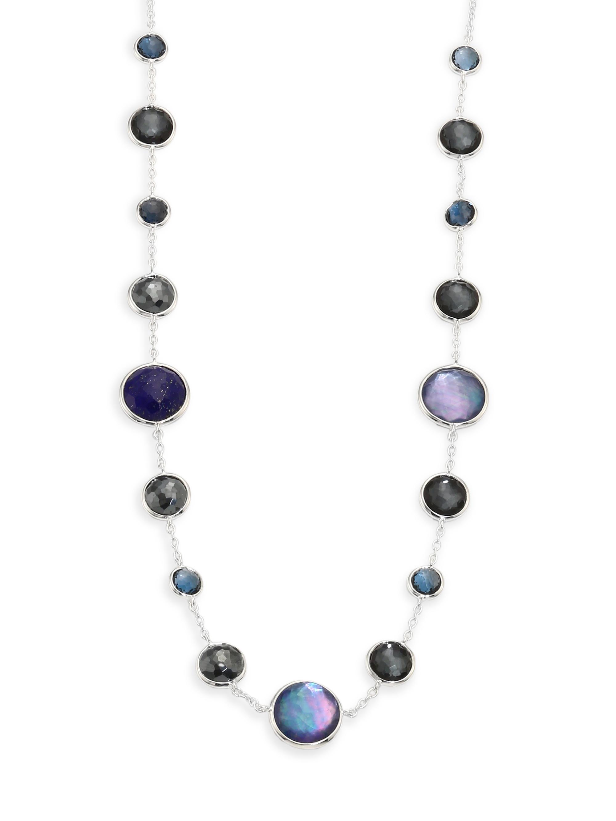 Ippolita Women's Lollipop Lollitini Sterling Silver & Multi-Gemstone Necklace - Silver