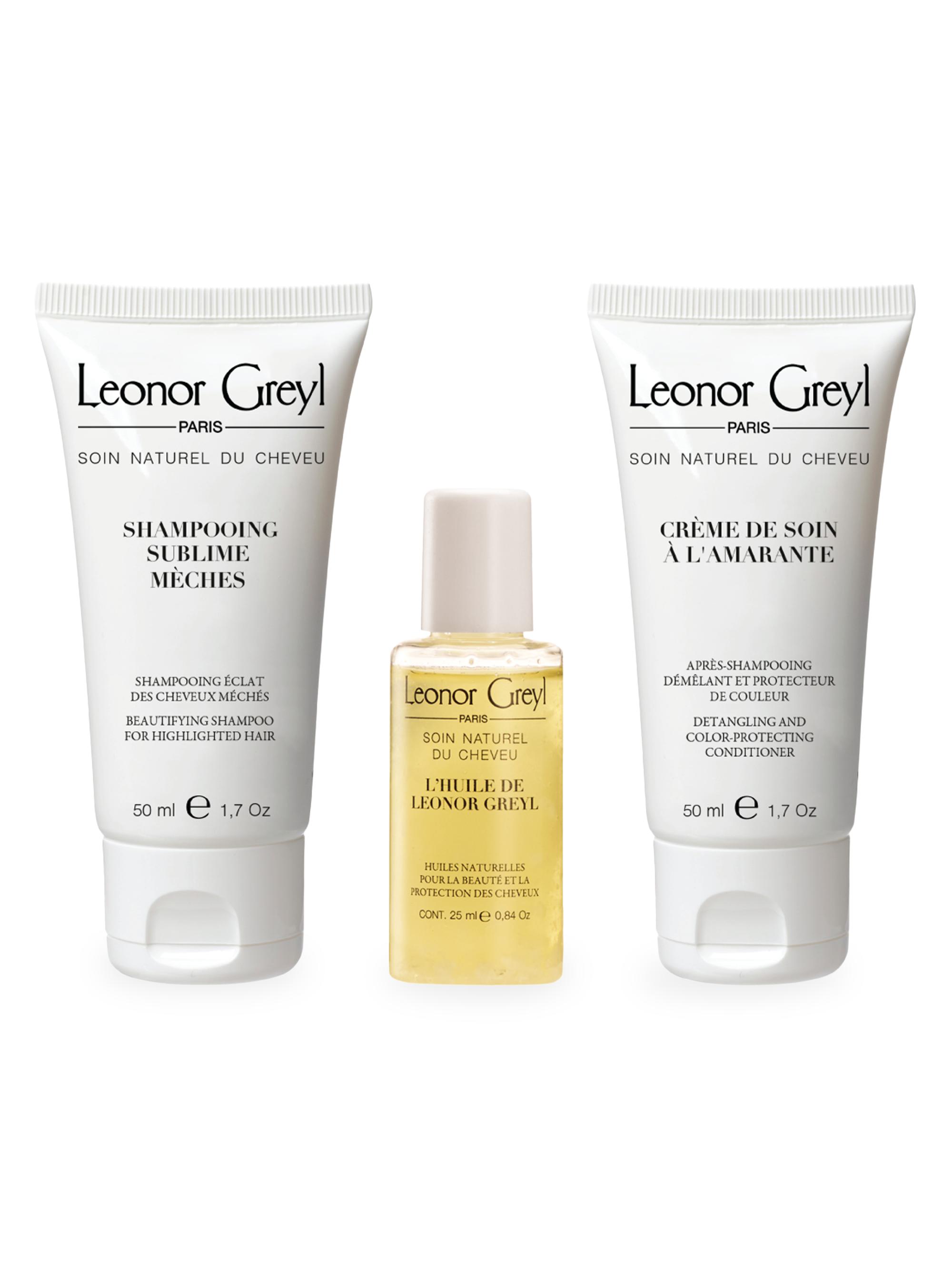 Leonor Greyl Women's Luxury Travel Kit for Colored & Highlighted Hair