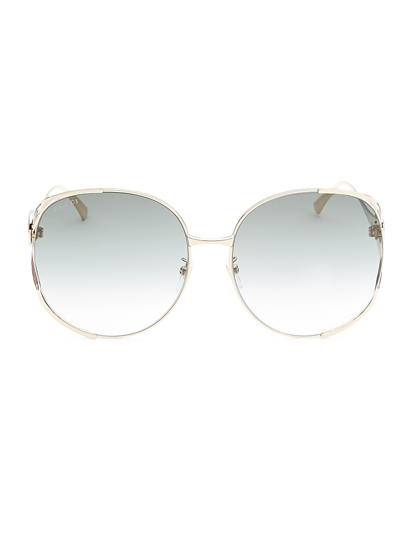 Shop Gucci 63MM Oversized Oval Sunglasses | Saks Fifth Avenue Shop Gucci 63MM Oversized Oval Sunglasses | Saks Fifth Avenue