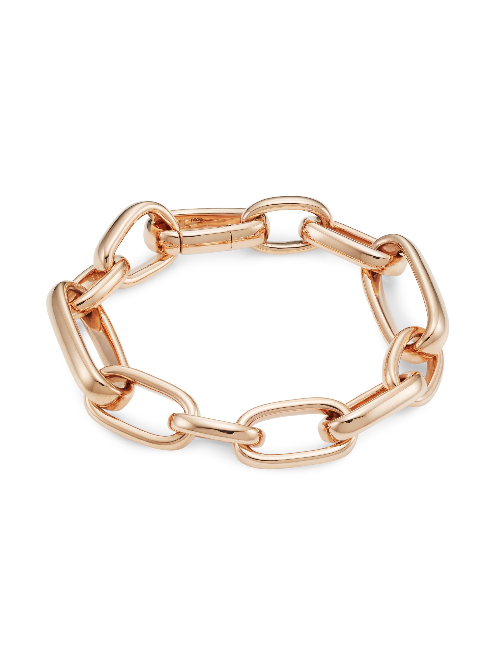 Pomellato Iconica 18K Rose Gold Bold Chain Bracelet | Saks Fifth